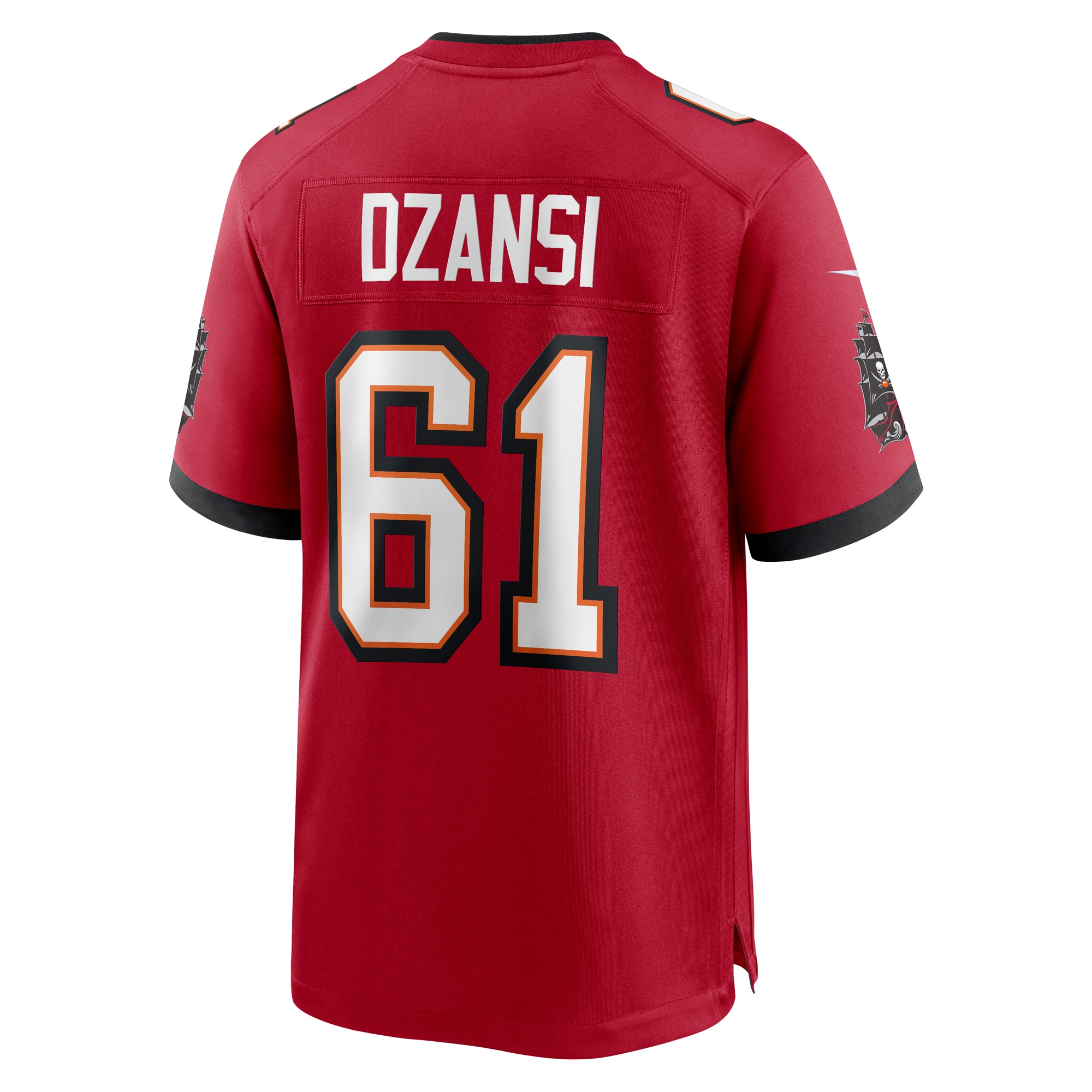 Tampa Bay Buccaneers Silas Dzansi Red Game NFL Jersey Men's