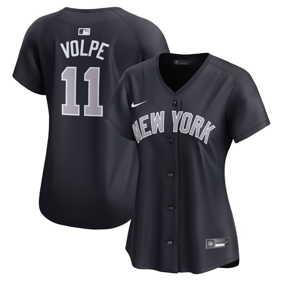 Anthony Volpe New York Yankees Women's Alternate Limited Player Jersey  Navy