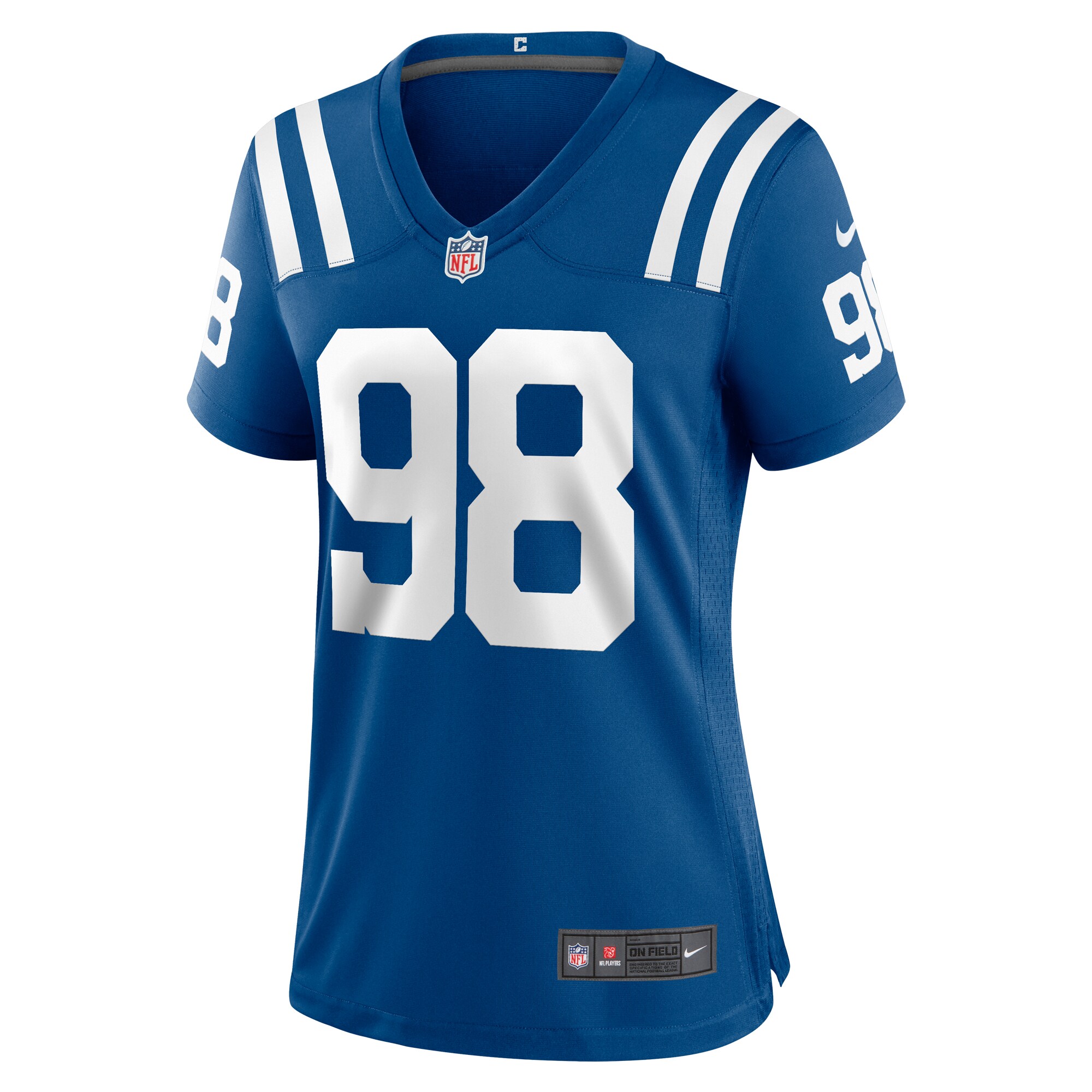 Indianapolis Colts Raekwon Davis Royal Game NFL Jersey Women's