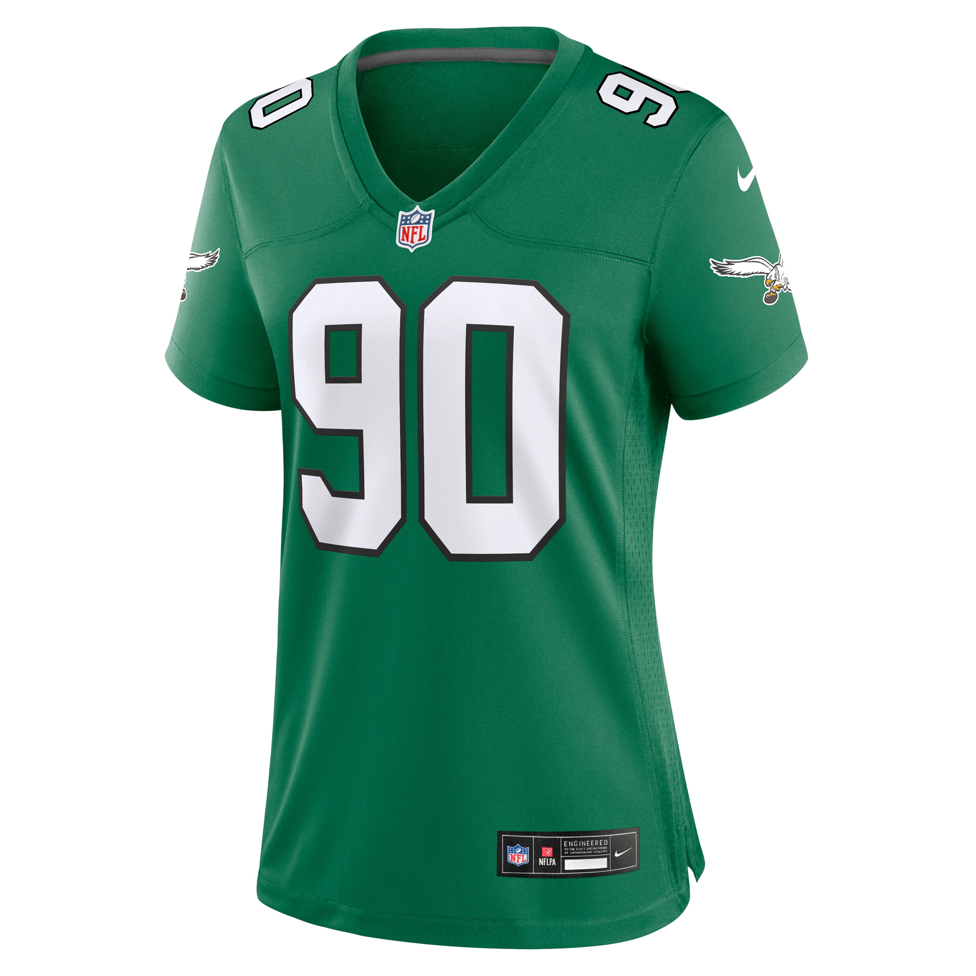 Philadelphia Eagles Davis Kelly Green Alternate Game NFL Jersey Women's