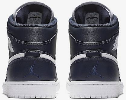 Air Jordan 1 Retro Mid Obsidian 554724-402