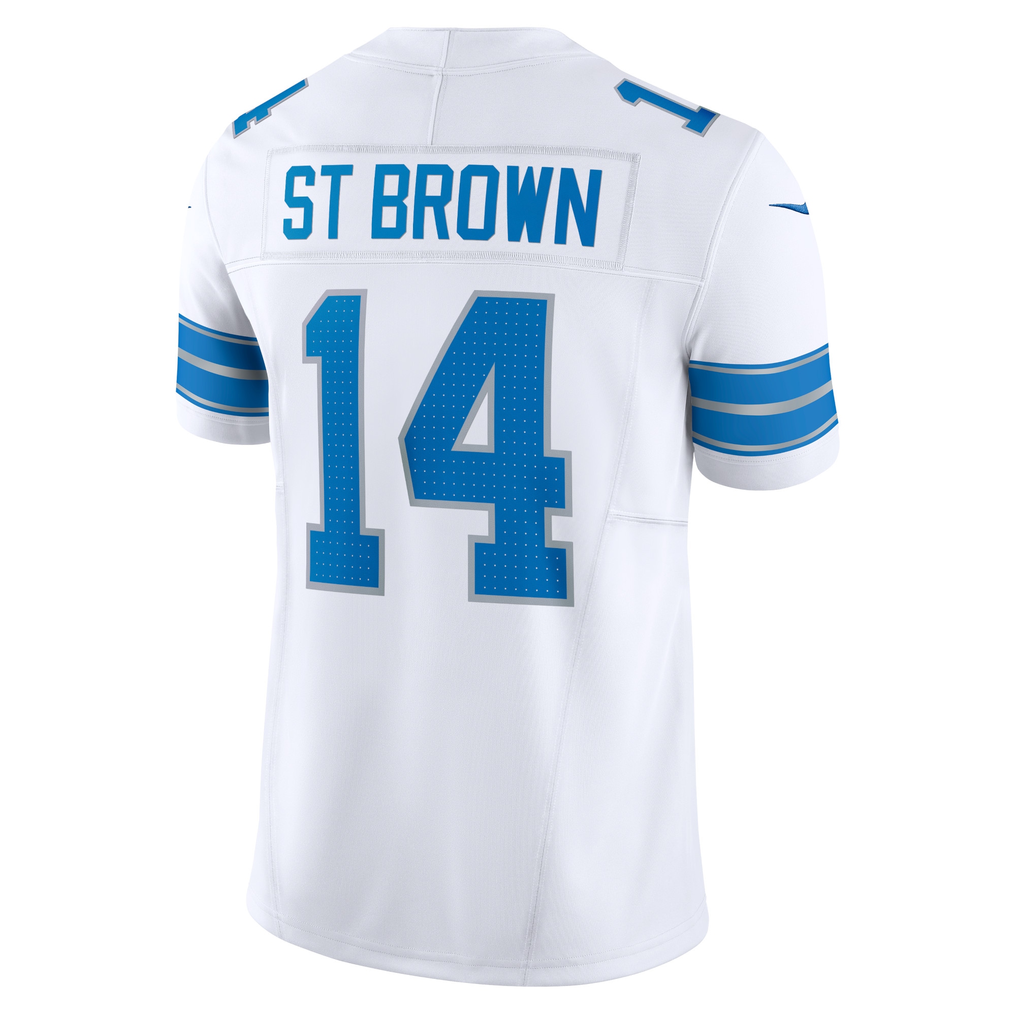 Detroit Lions Amon-Ra St. Brown White Vapor F.U.S.E. Limited NFL Jersey Men's