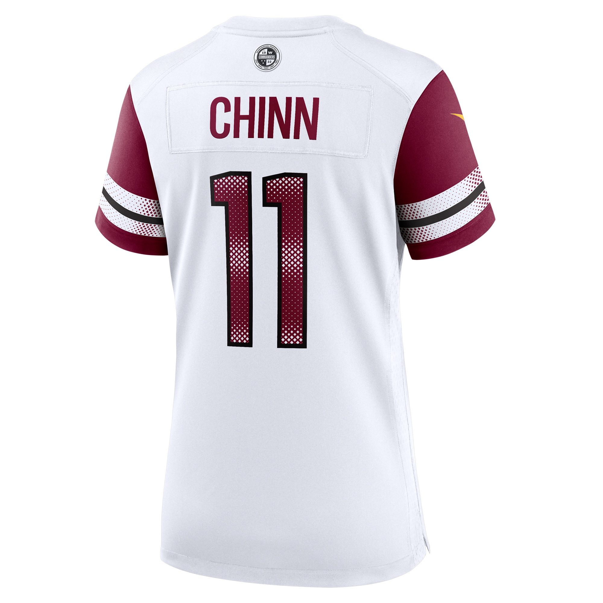 Washington Commanders Jeremy Chinn White Game NFL Jersey Women's