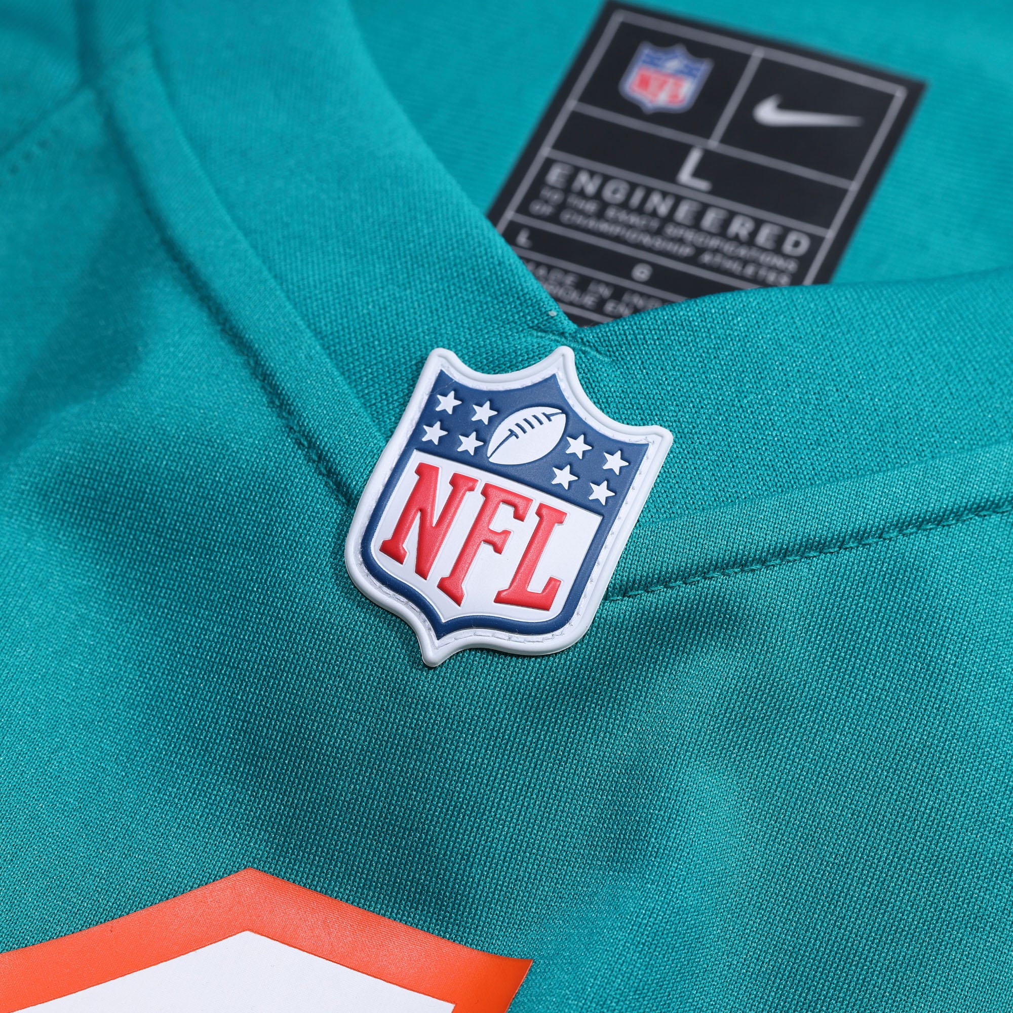 Miami Dolphins Tyreek Hill Aqua Alternate Game NFL Jersey Men's