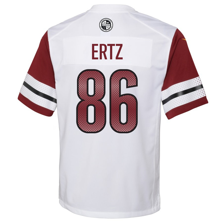 Zach Ertz 86 Washington Commanders Game White NFL Jersey Youth