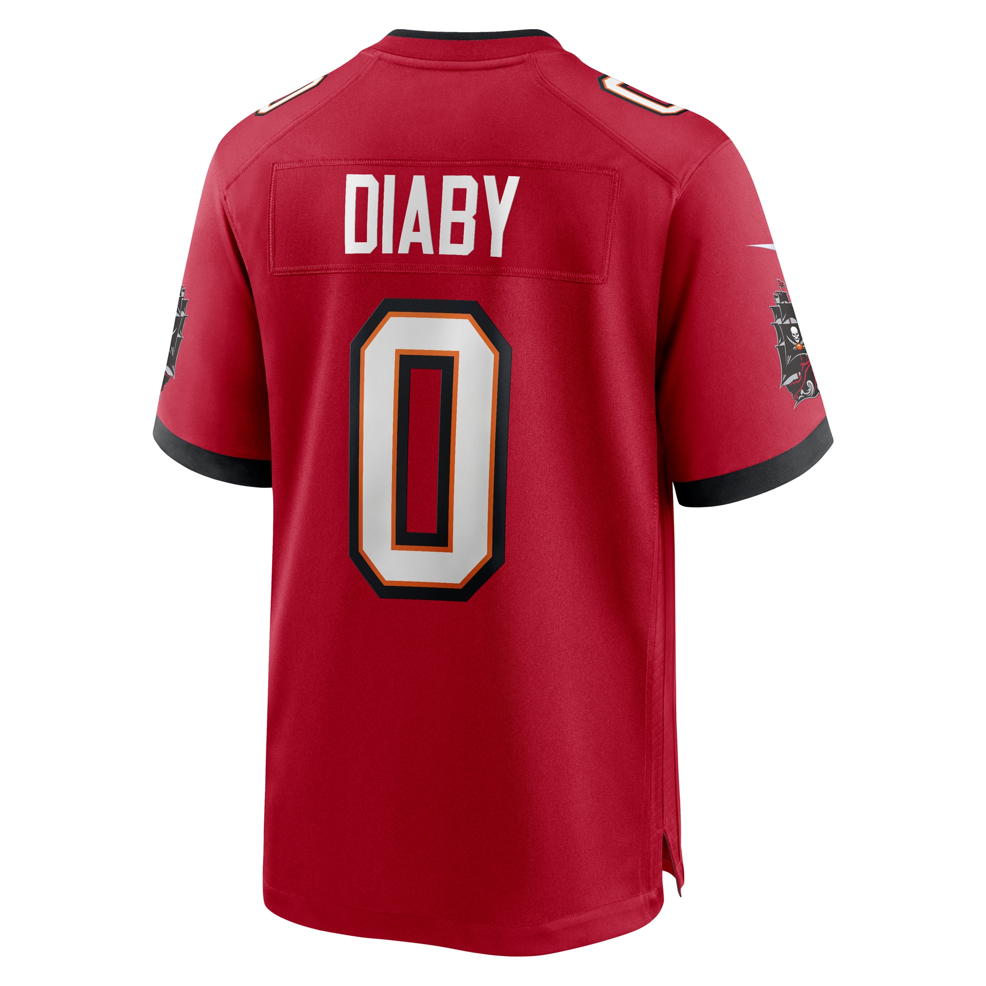 Tampa Bay Buccaneers YaYa Diaby Red Game NFL Jersey Men's