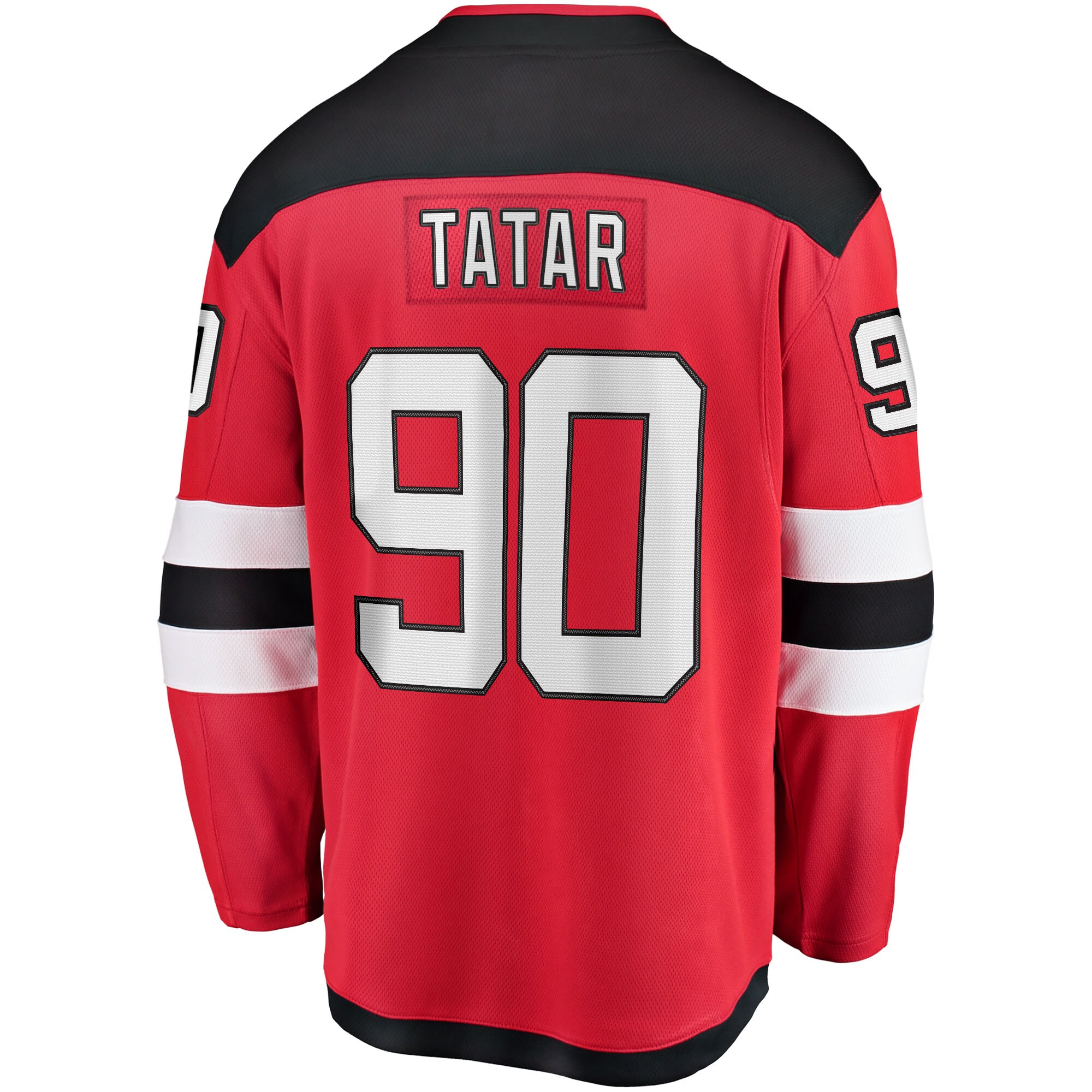 New Jersey Devils Tomas Tatar Red Home Breakaway Player NHL Jersey Men's
