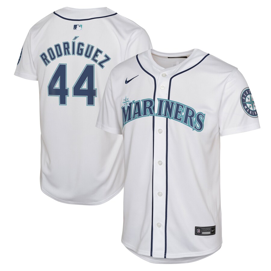 Julio Rodriguez Seattle Mariners Youth Home Limited Player Jersey White