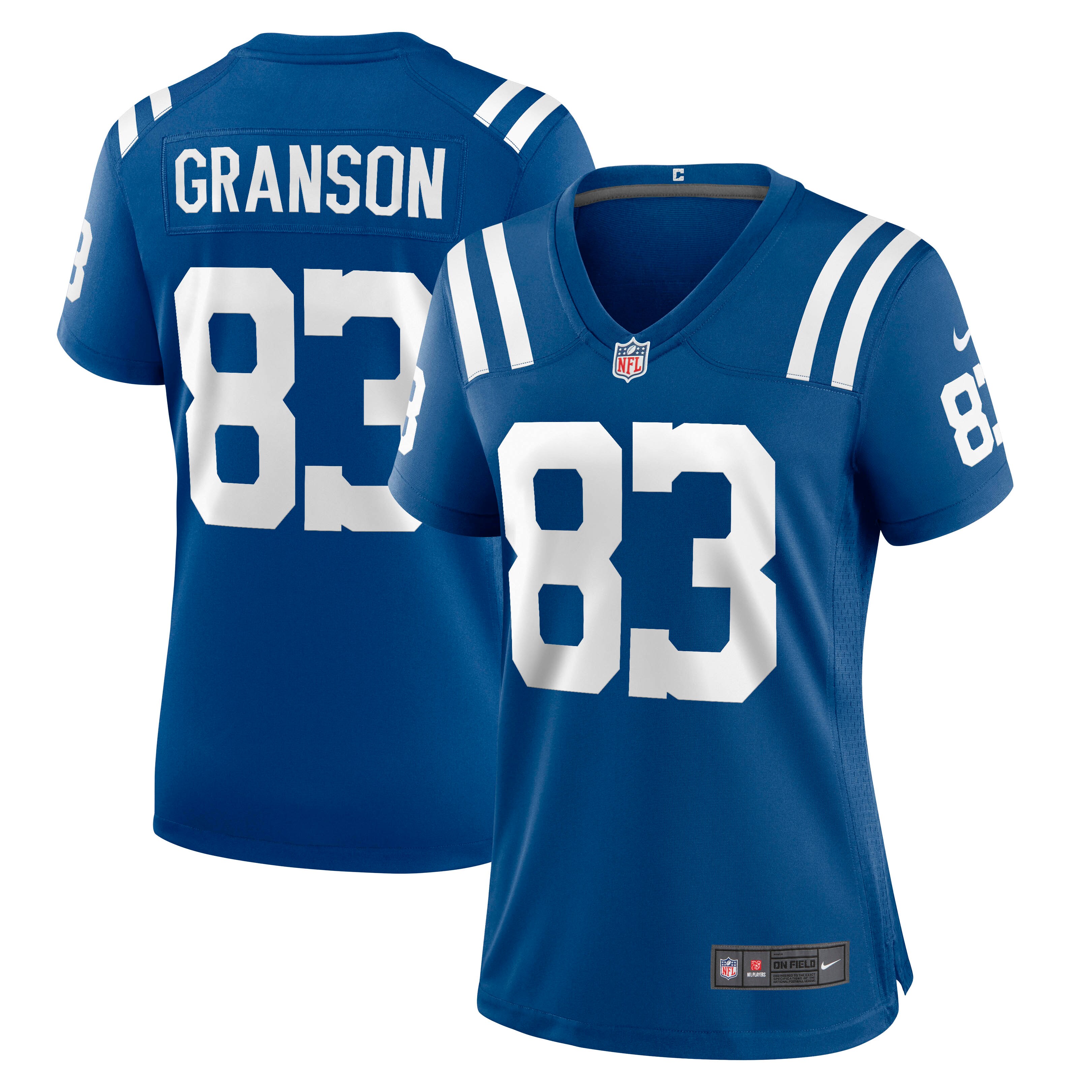 Indianapolis Colts Kylen Granson Royal Game NFL Jersey Women's