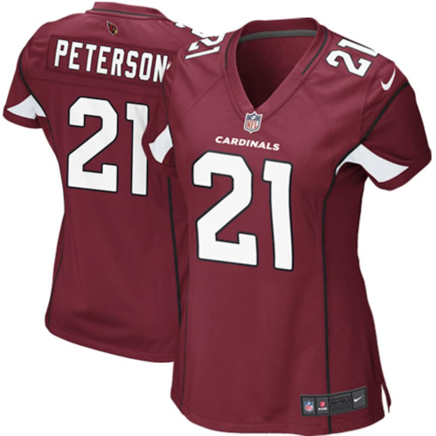 Patrick Peterson 21 Arizona Cardinals Game Cardinal NFL Jersey Women's
