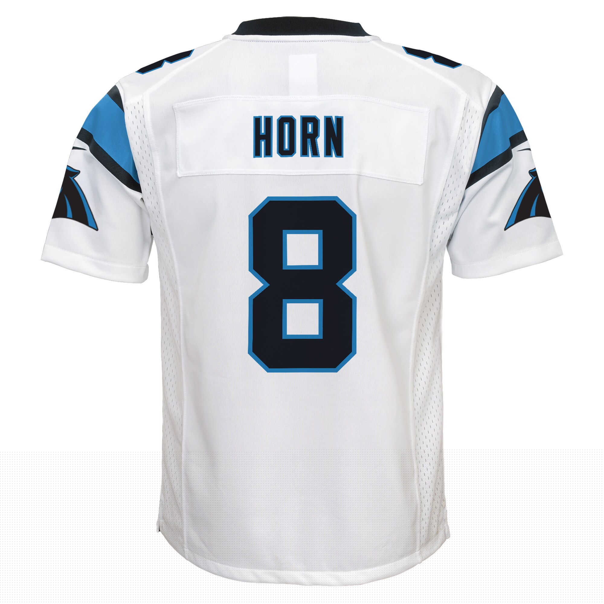Carolina Panthers Jaycee Horn White Game NFL Jersey Youth