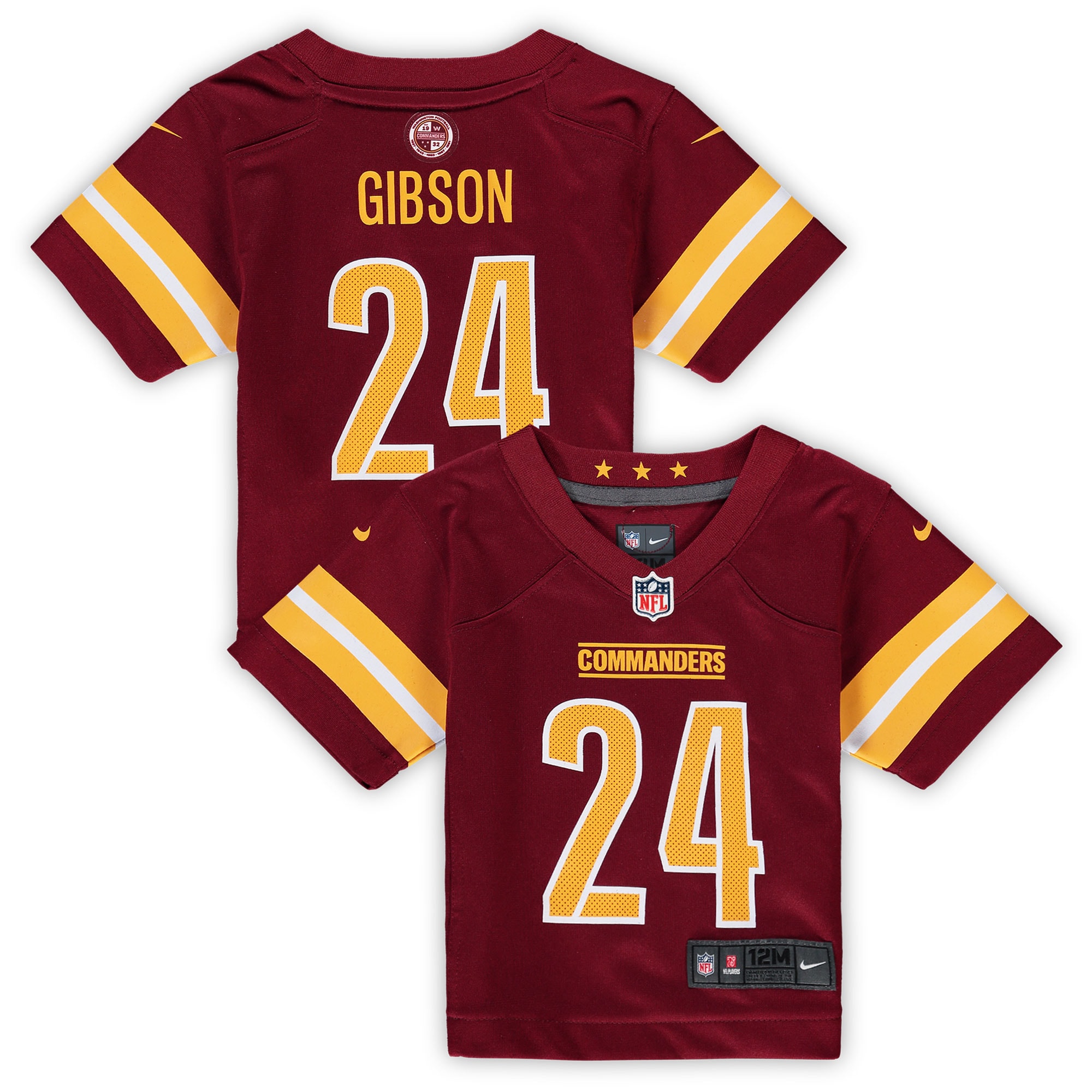 Infant Washington Commanders Antonio Gibson Burgundy Game NFL Jersey Men's