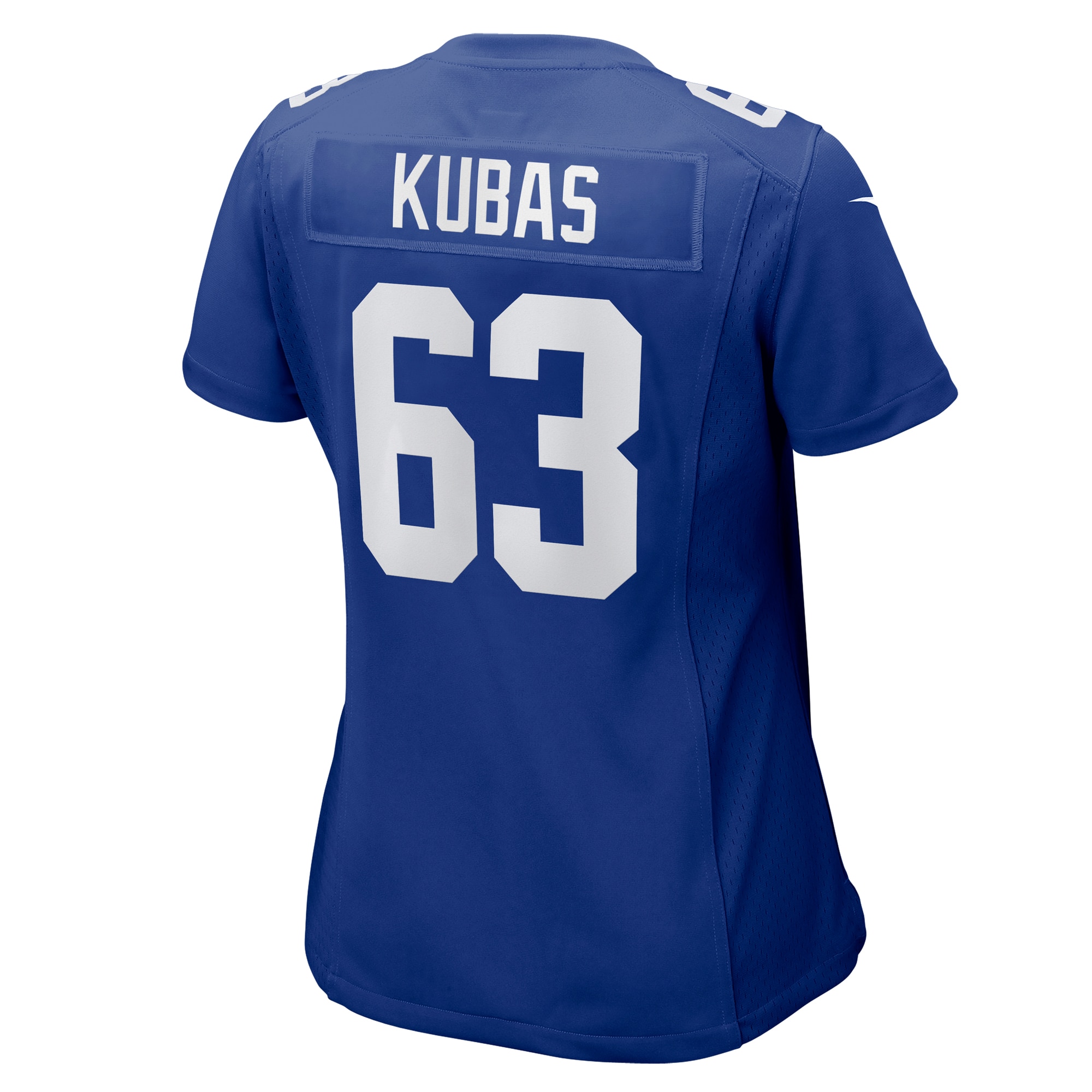 New York Giants Jake Kubas Royal Game NFL Jersey Women's