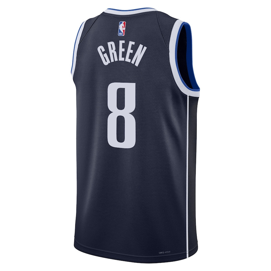 Josh Green 8 Dallas Mavericks Unisex Swingman Statement Edition Navy NBA Jersey Unisex