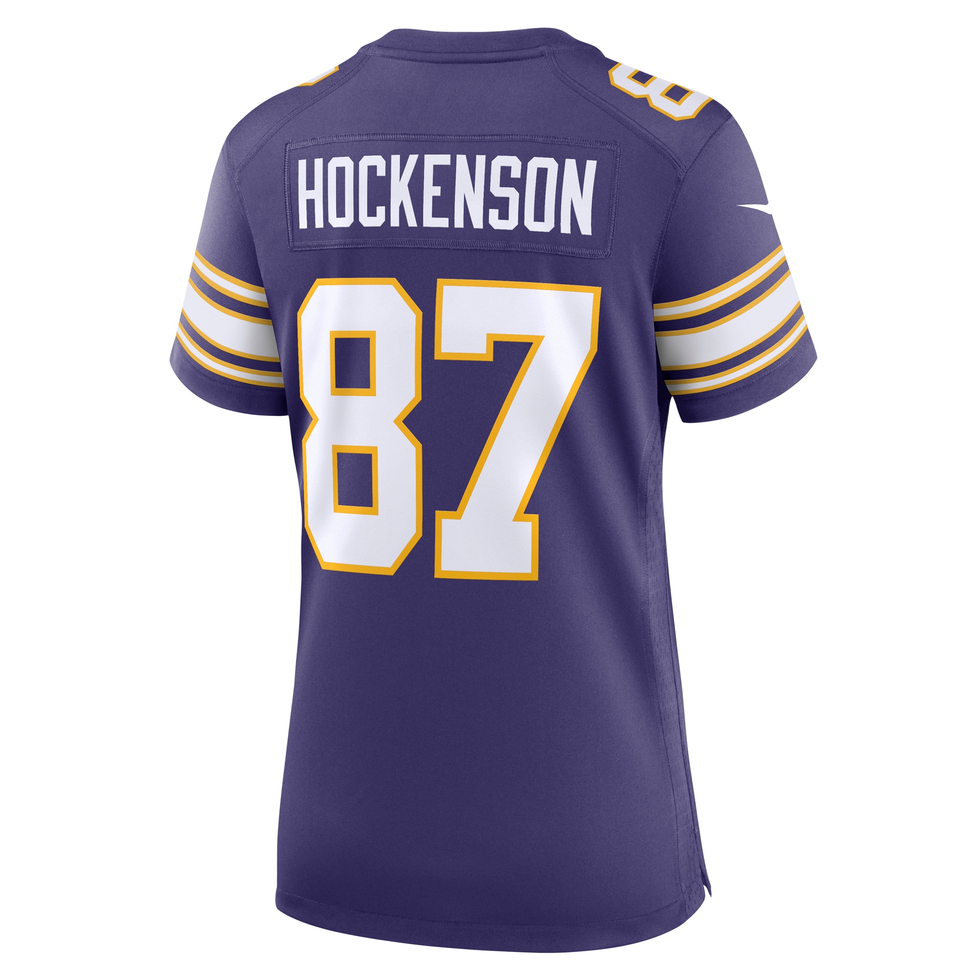 Minnesota Vikings T.J. Hockenson Purple Player NFL Jersey Women's