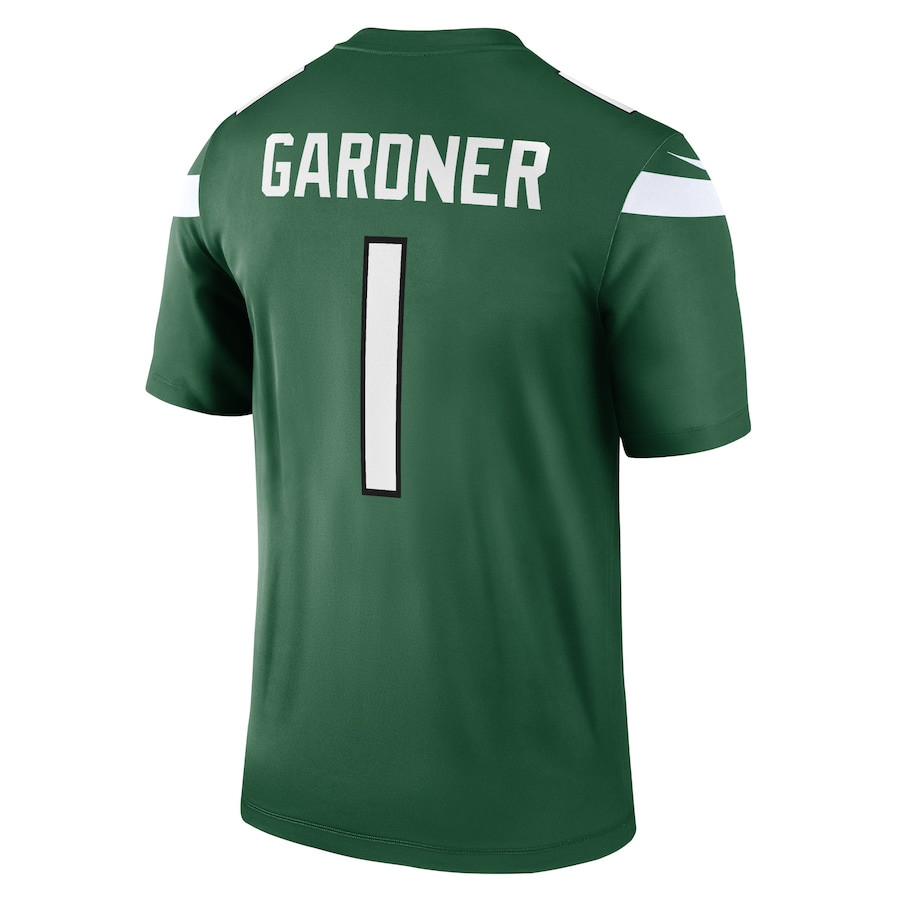 Ahmad Gardner 1 New York Jets Legend Green NFL Jersey Men's