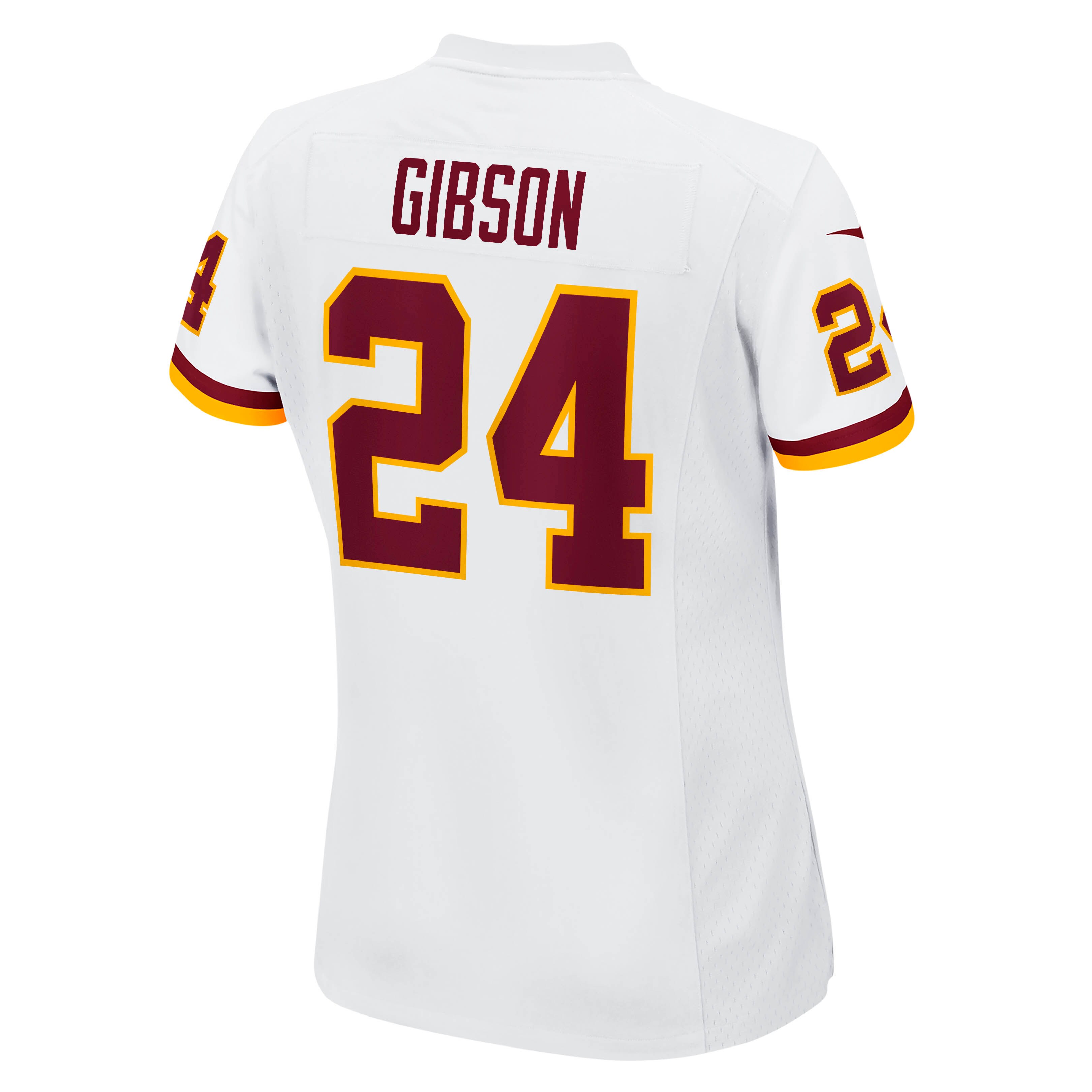 Washington Commanders Team Antonio Gibson White Game NFL Jersey Women's