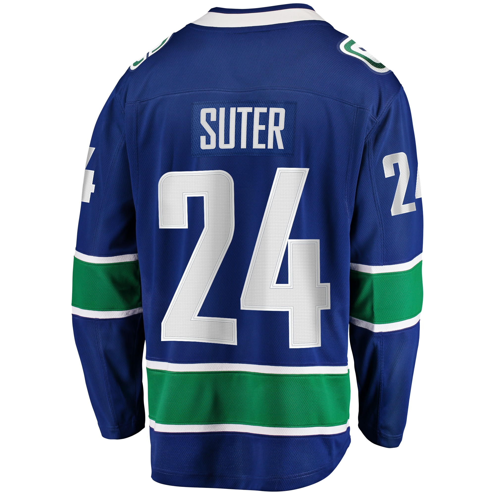 Vancouver Canucks Pius Suter Blue Home Premier Breakaway Player NHL Jersey Men's