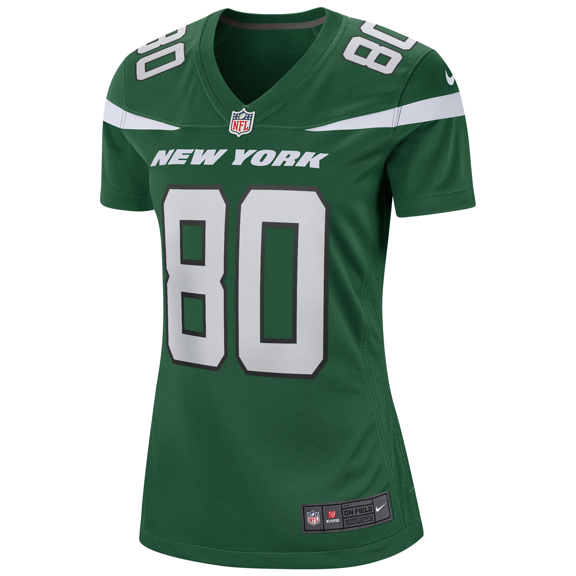 New York Jets Wayne Chrebet Gotham Green Game Retired Player NFL Jersey Women's