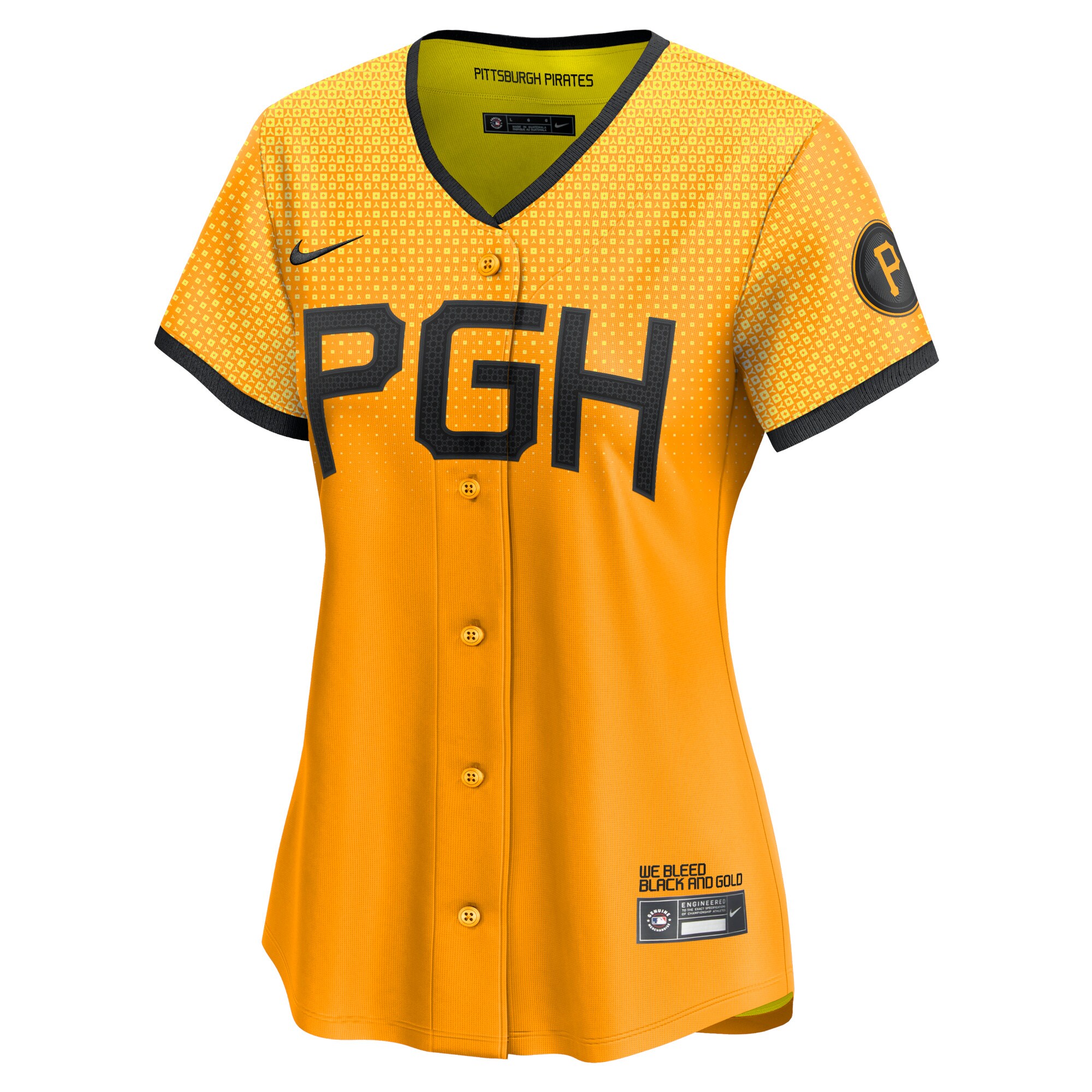 Pittsburgh Pirates Roberto Clemente No Color City Connect Limited Player MLB Jersey Women's