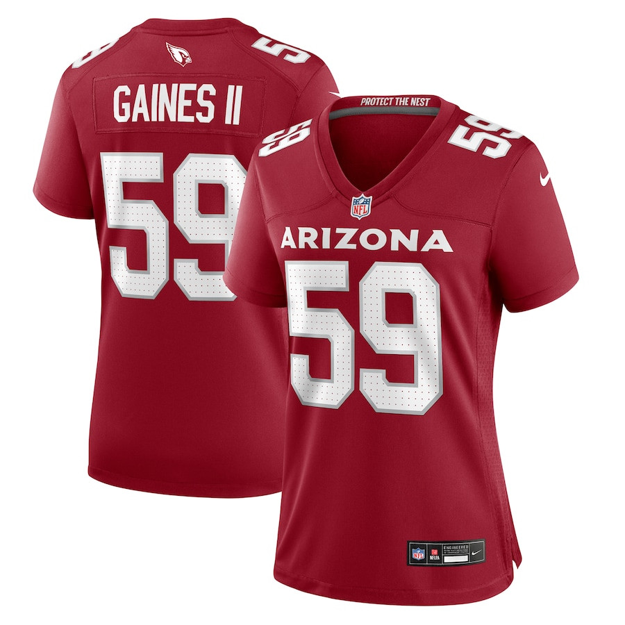 Jon Gaines II 59 Arizona Cardinals Game Cardinal NFL Jersey Women's