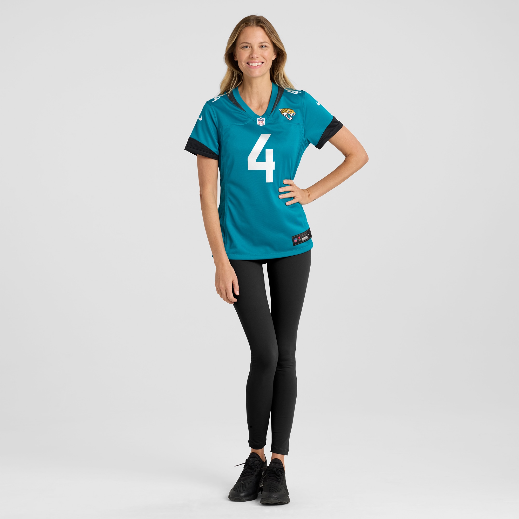 Jacksonville Jaguars Tank Bigsby Teal Game NFL Jersey Women's