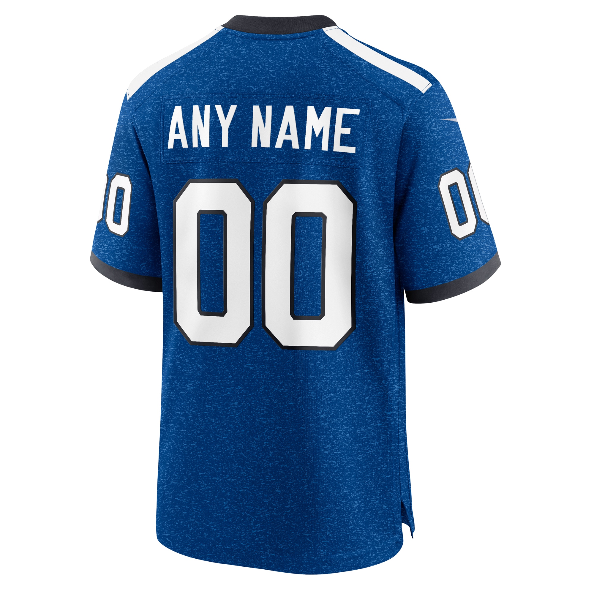 Indiana Nights Indianapolis Colts Blue Alternate Custom Game NFL Jersey Men's