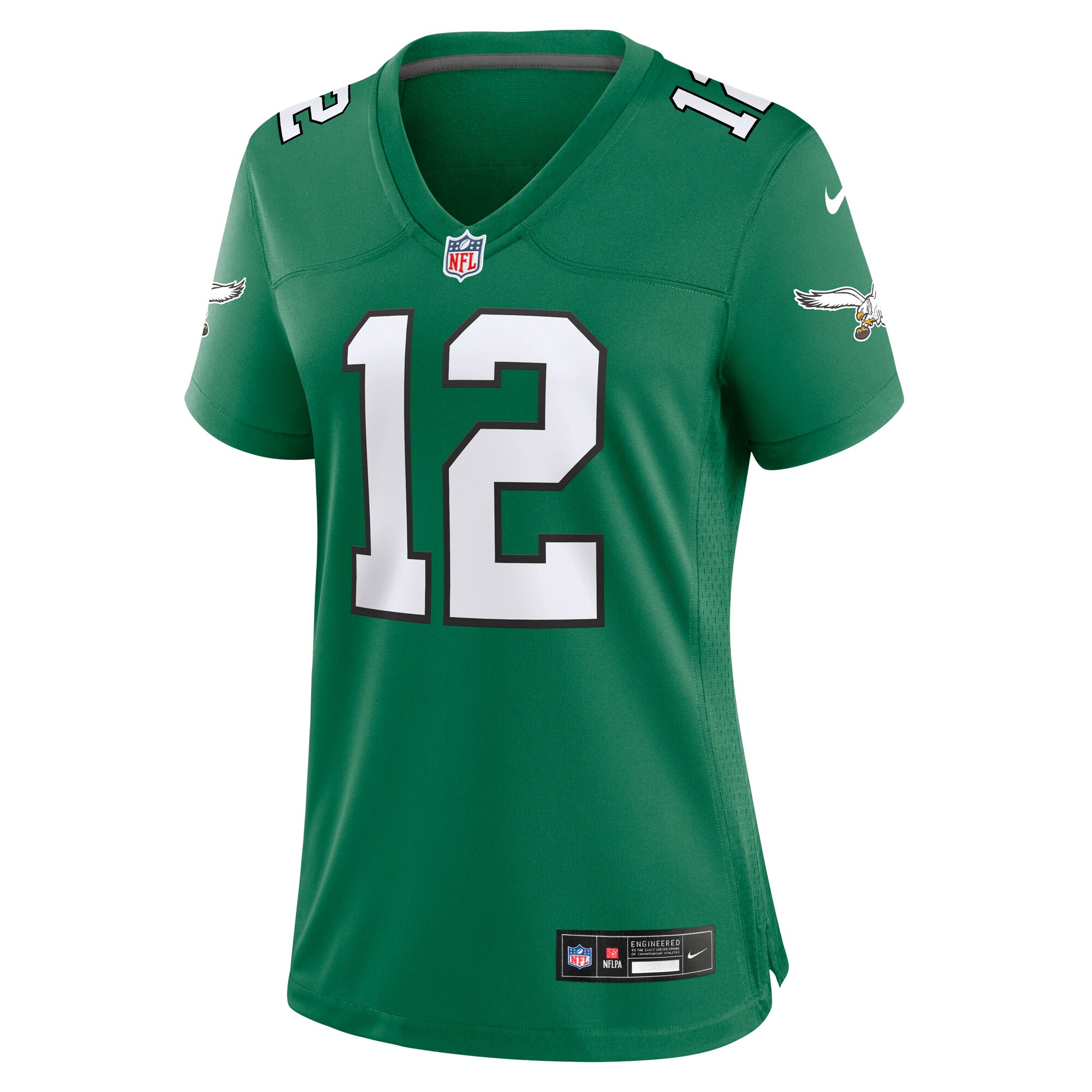 Philadelphia Eagles Randall Cunningham Kelly Green Alternate Game NFL Jersey Women's