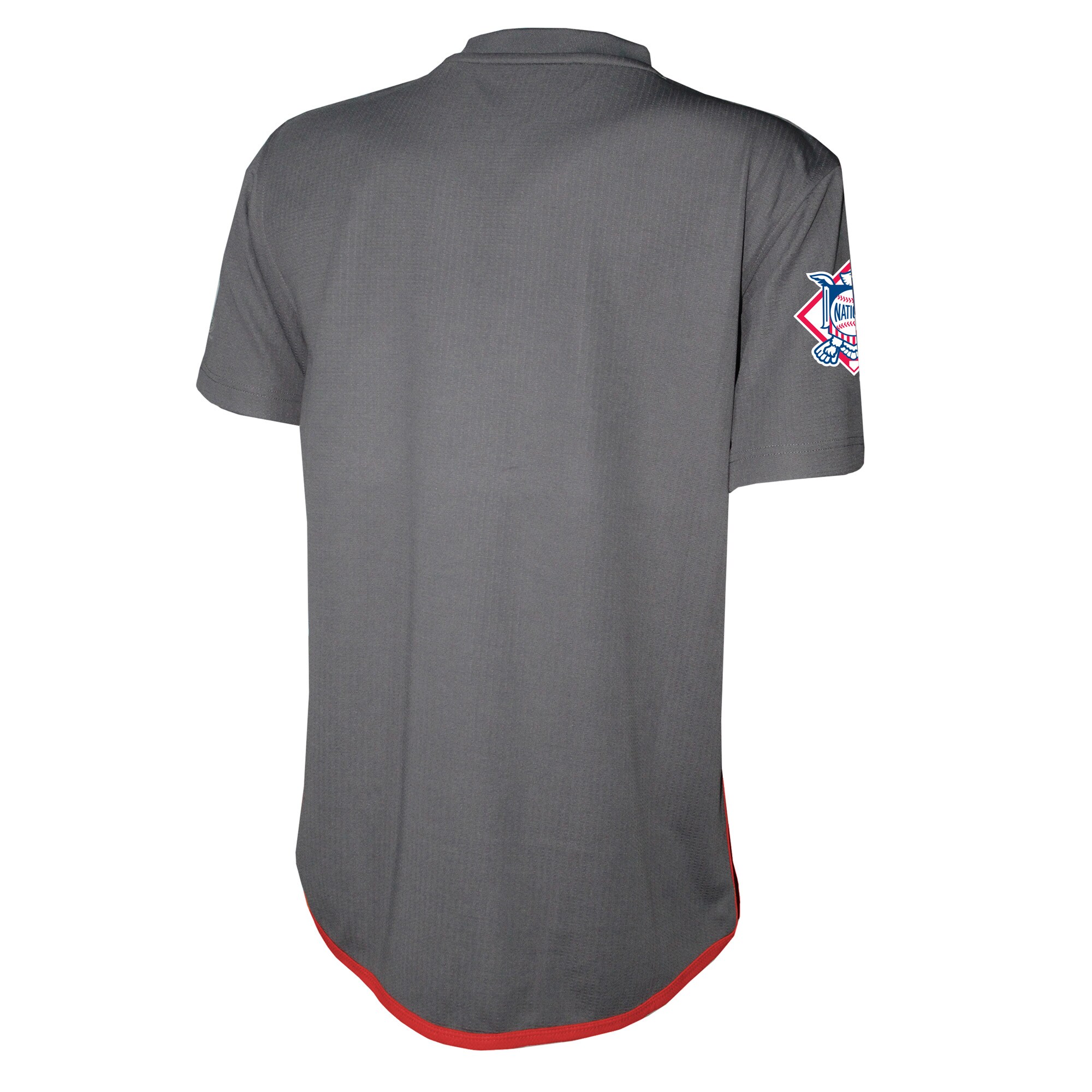 Philadelphia Phillies Stitches Charcoal Team V-Neck MLB Jersey Youth