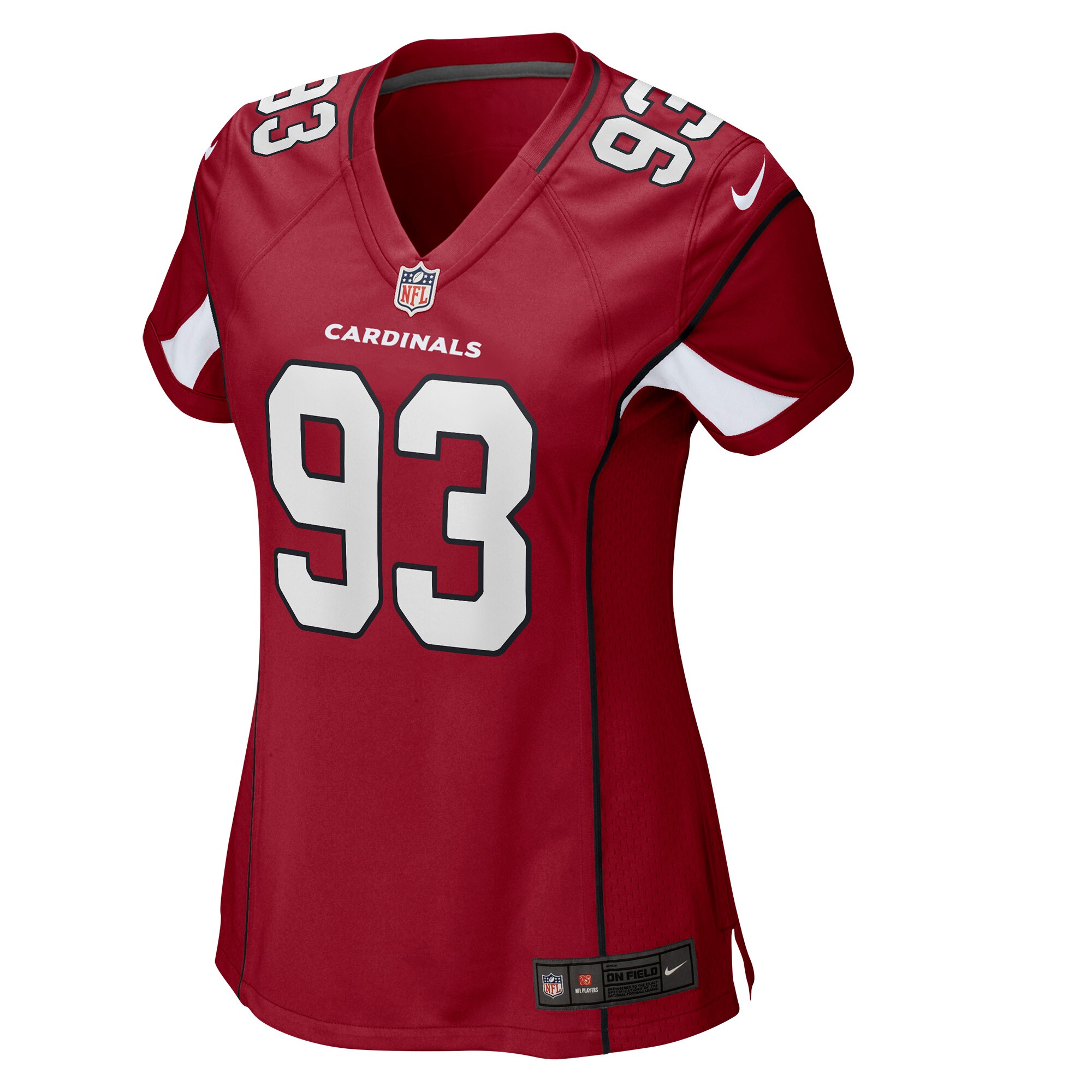 Arizona Cardinals Jonathan Ledbetter Cardinal Game NFL Jersey Women's