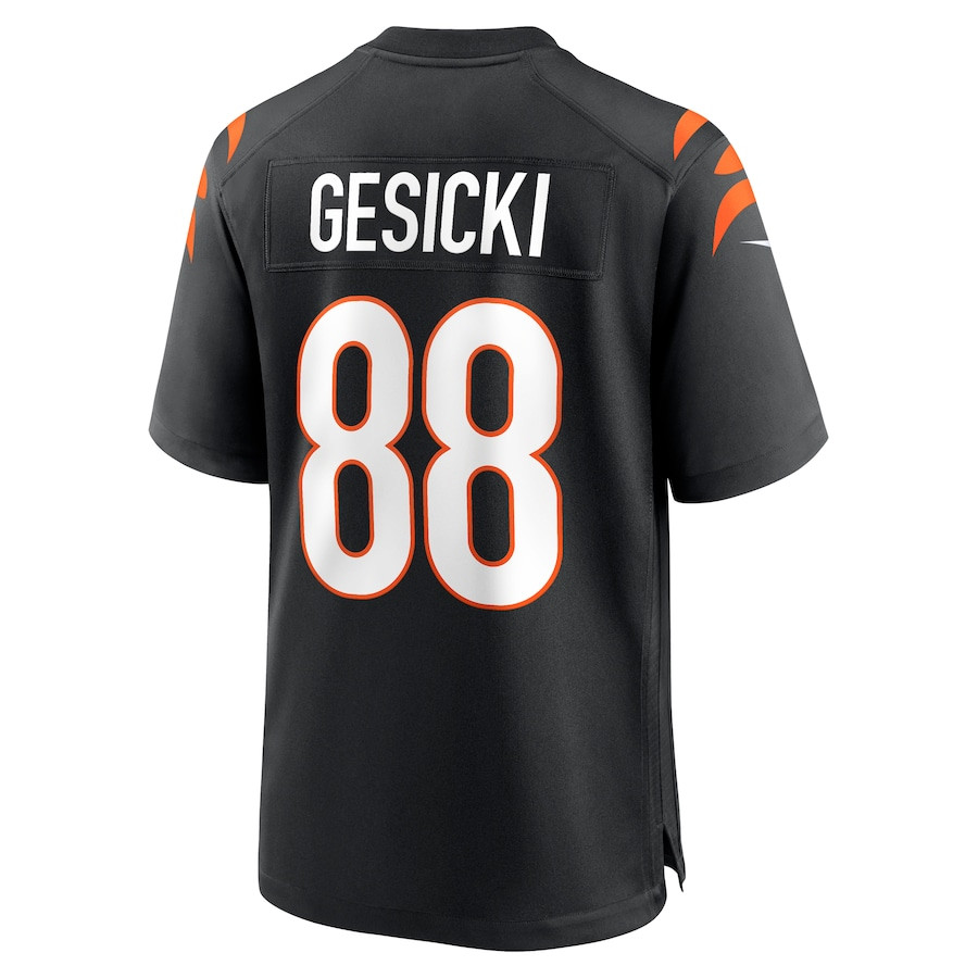 Mike Gesicki 88 Cincinnati Bengals Game Black NFL Jersey Men's
