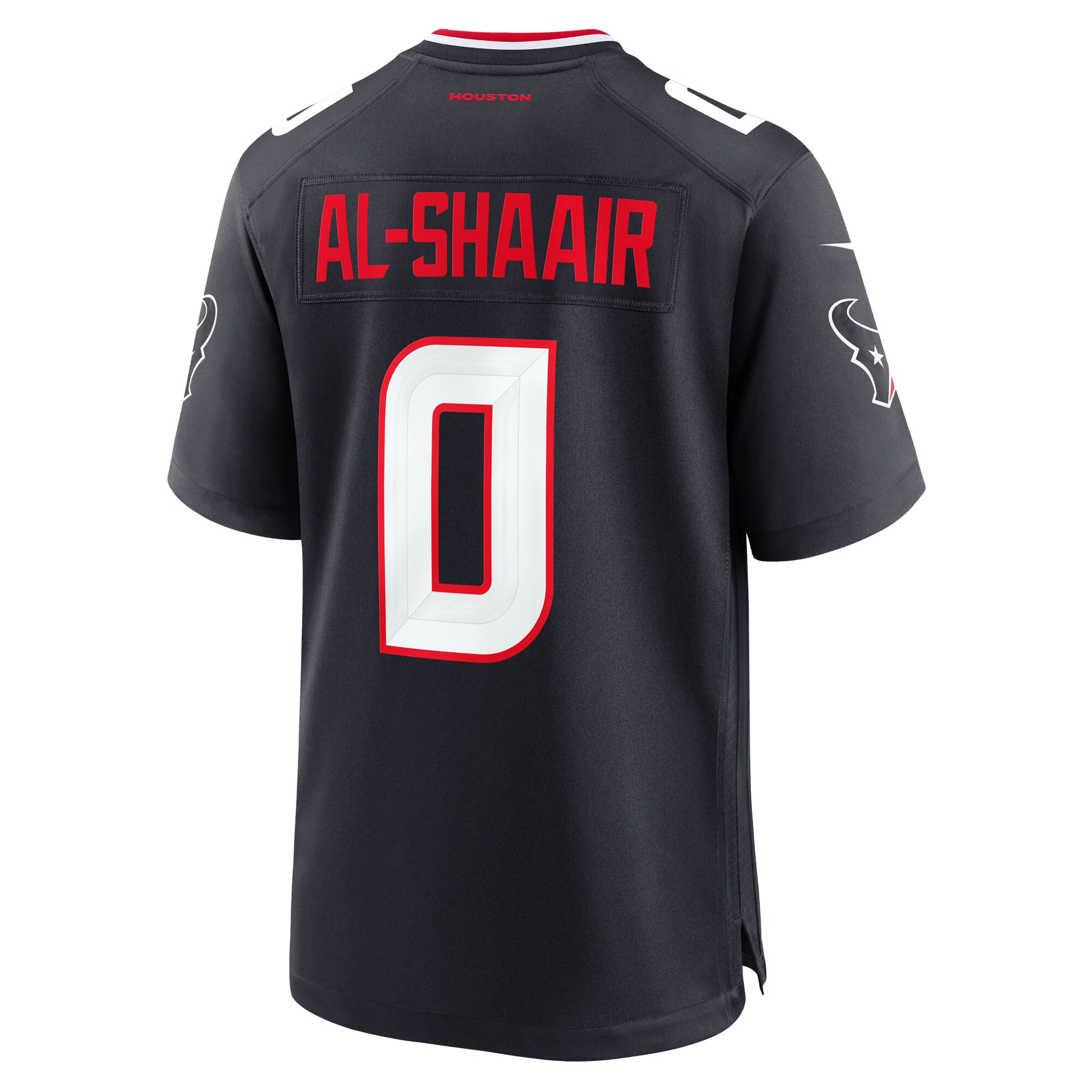 Houston Texans Azeez Al-Shaair Navy Team Game NFL Jersey Men's