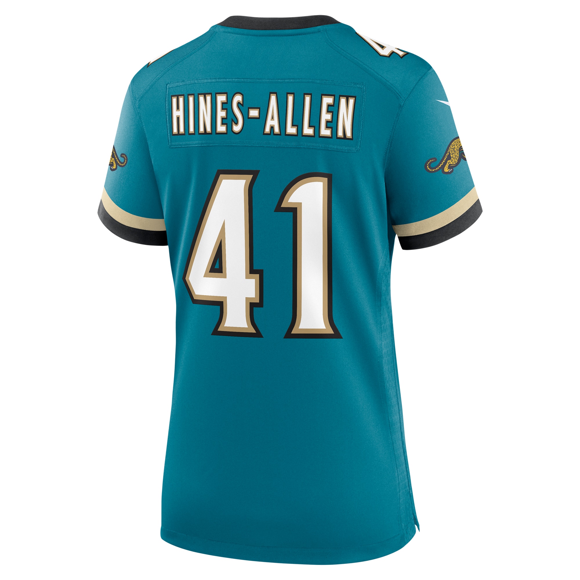 Jacksonville Jaguars Josh Hines-Allen Teal Prowler Throwback Game NFL Jersey Women's
