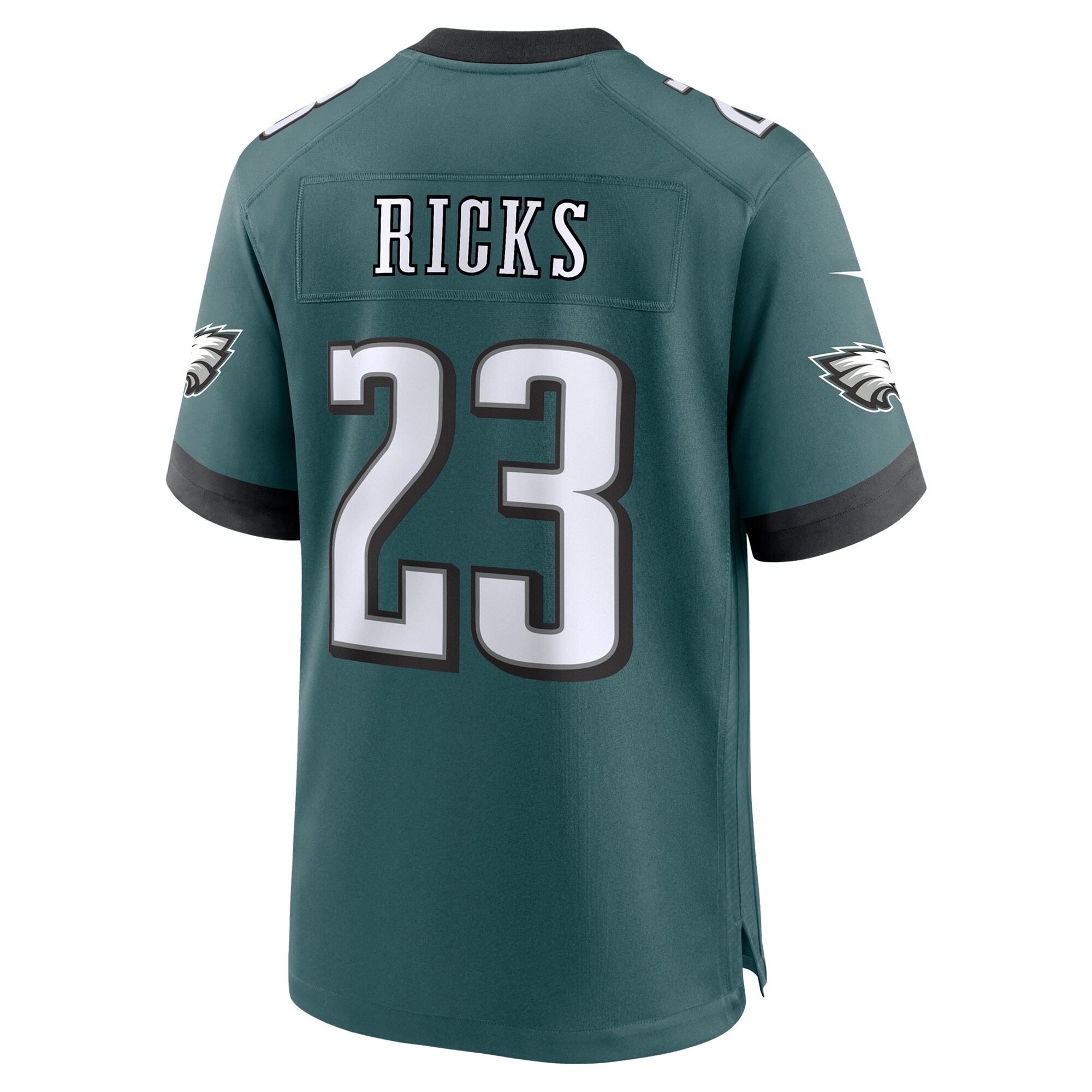 Philadelphia Eagles Eli Ricks Midnight Green Team Game NFL Jersey Men's