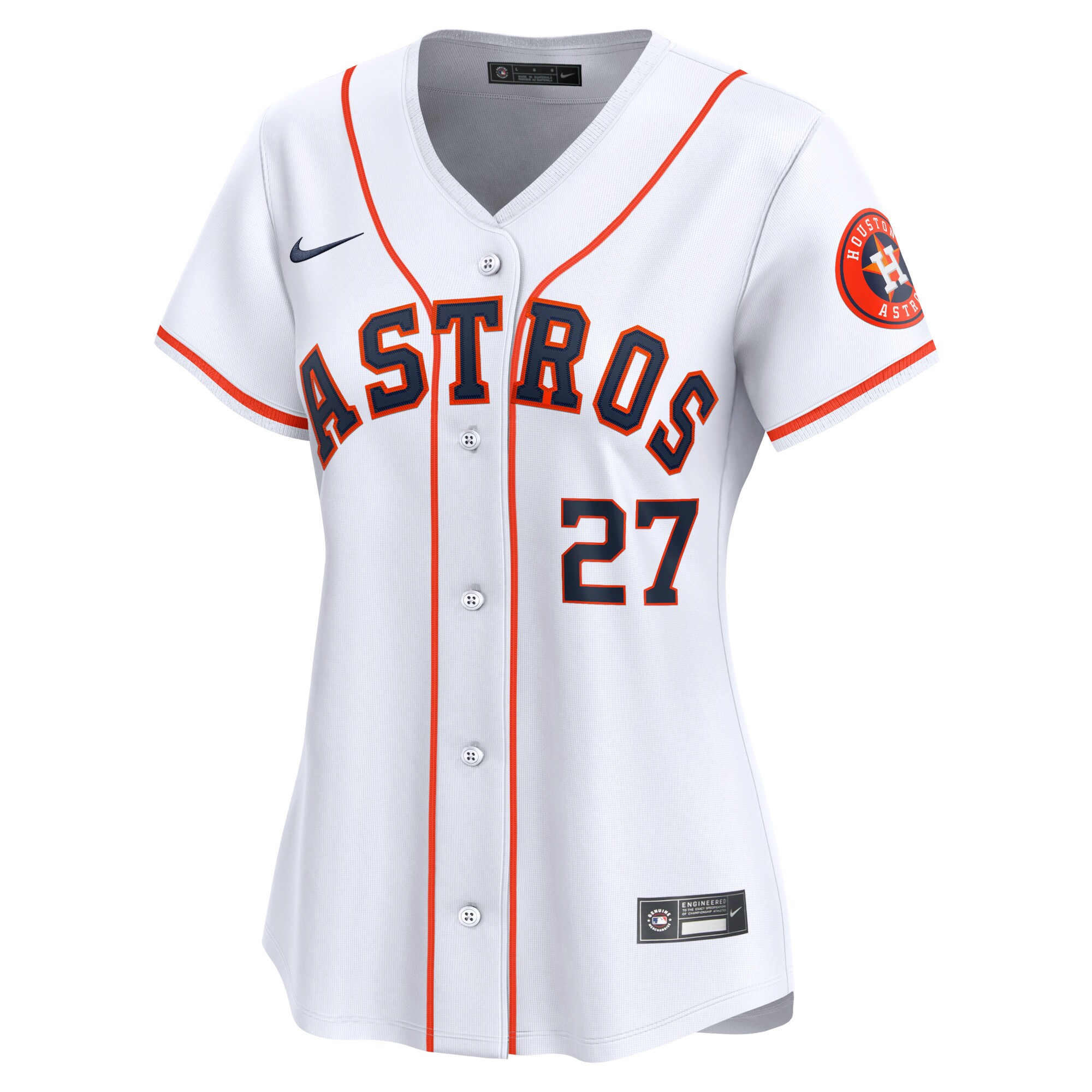 Houston Astros Jose Altuve White Home Limited Player MLB Jersey Women's