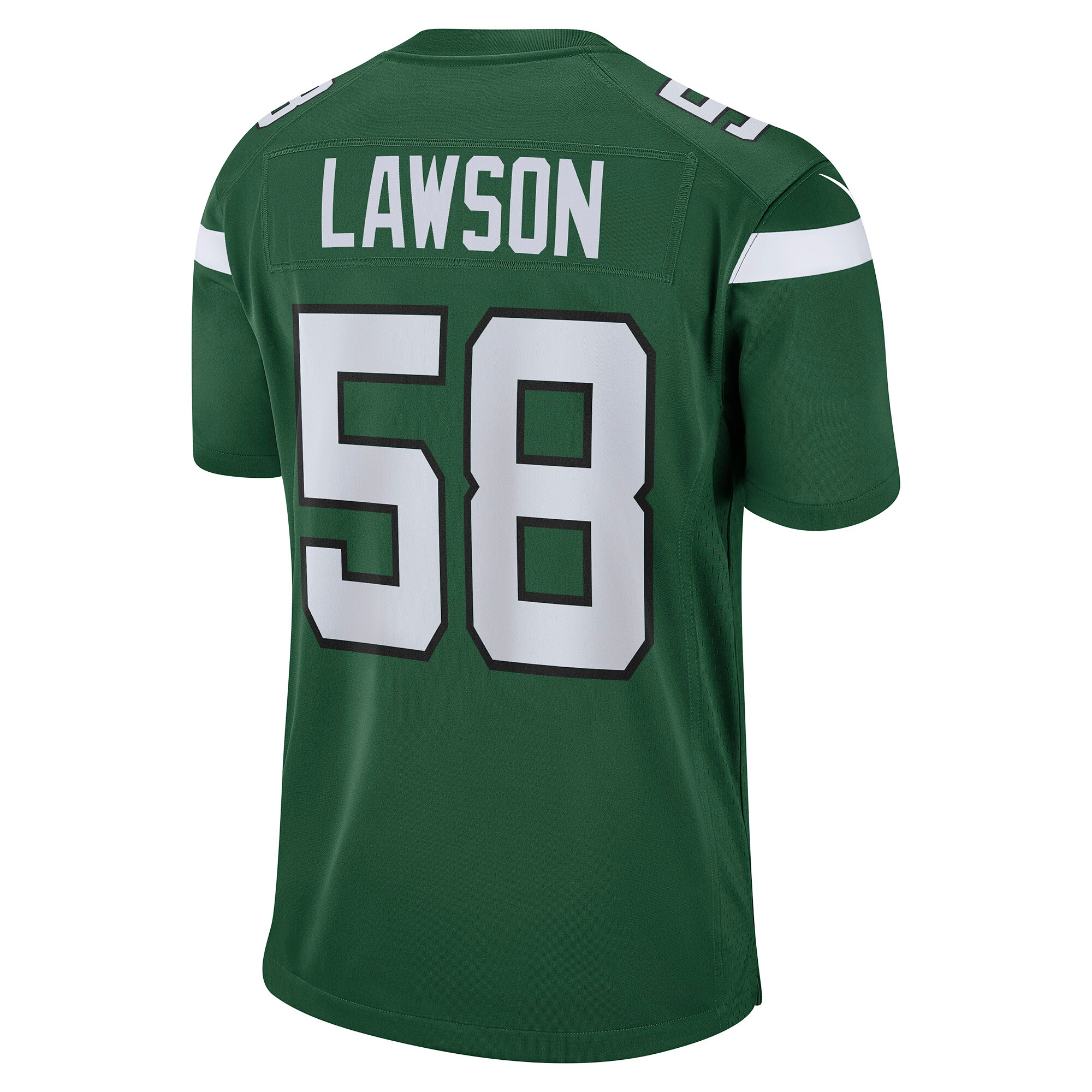 New York Jets Carl Lawson Gotham Green Game NFL Jersey Men's