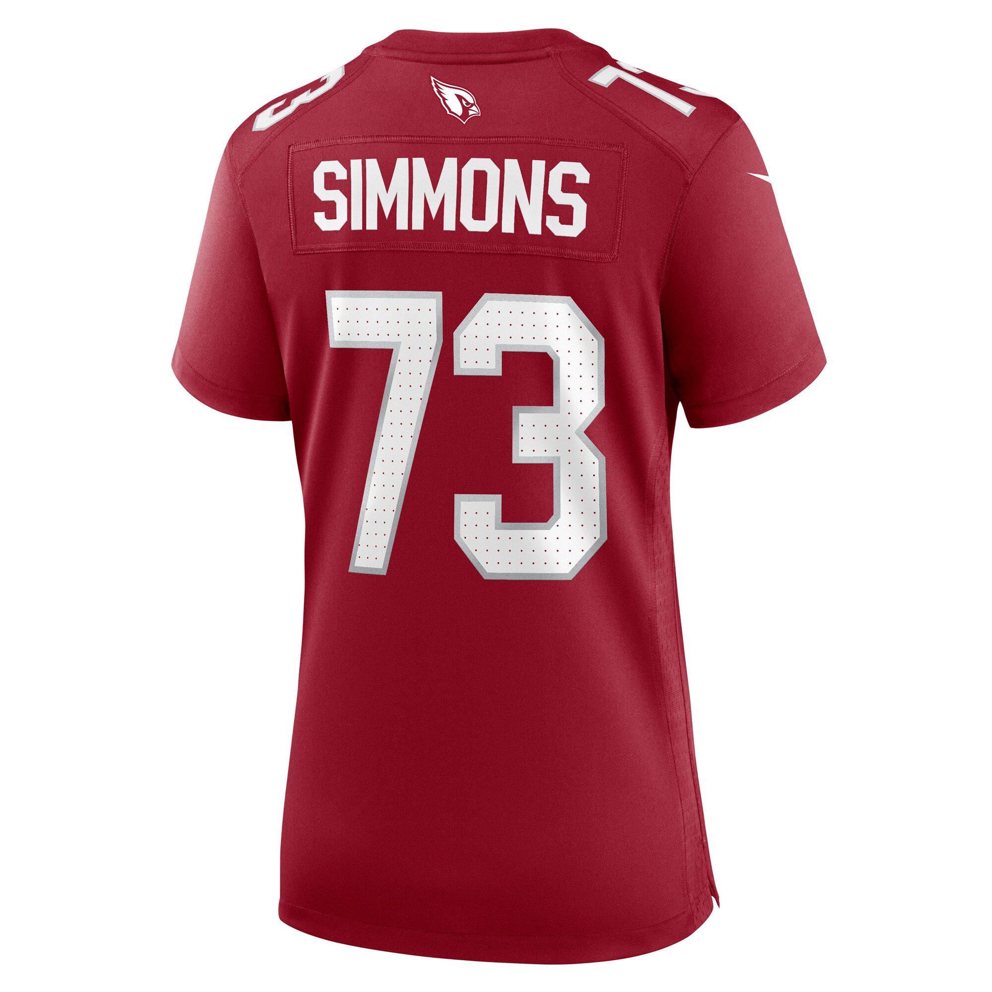 Arizona Cardinals Lachavious Simmons Cardinal Team Game NFL Jersey Women's