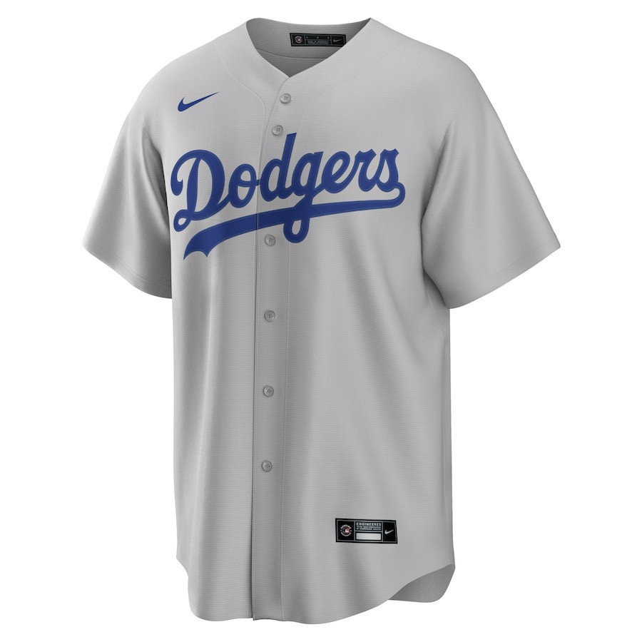 Shohei Ohtani 17 Los Angeles Dodgers Signed ShoTime 2023 Road Gray MLB Jersey Men's