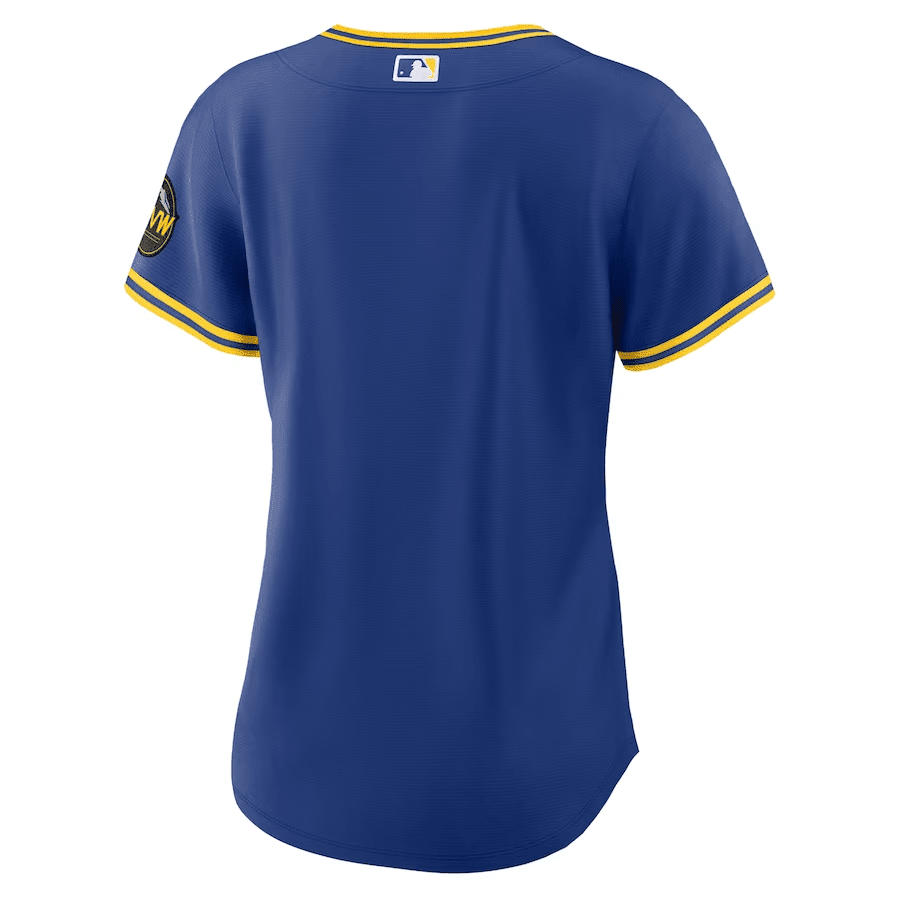 J.P. Crawford 3 Seattle Mariners 2023 City Connect Game Royal MLB Jersey Women's