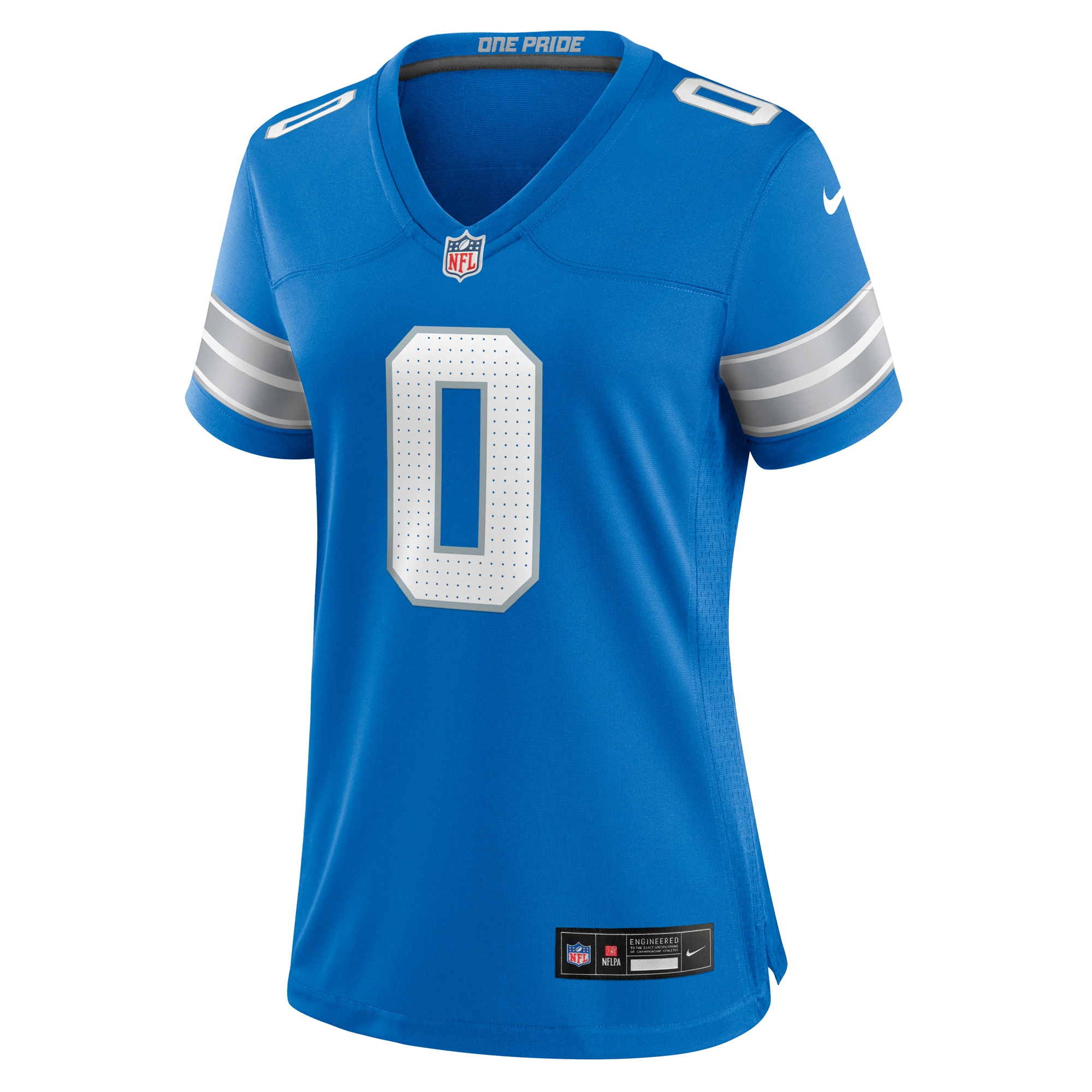 Detroit Lions Terrion Arnold Blue Team Game NFL Jersey Women's