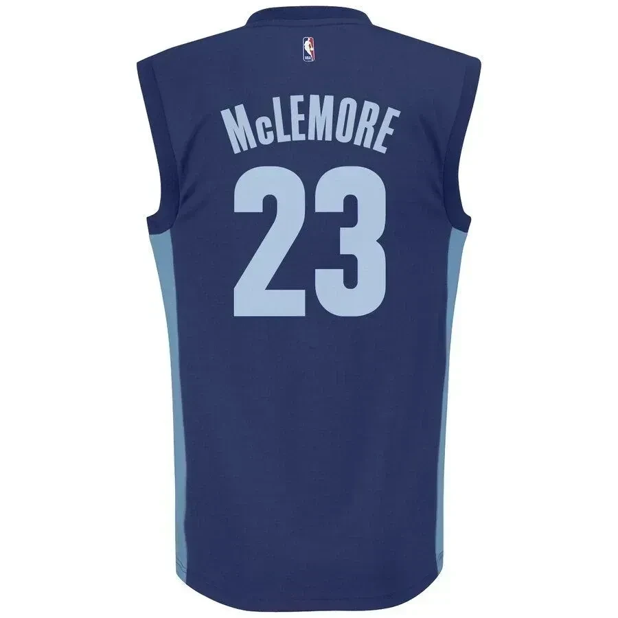 Ben Mclemore Memphis Grizzlies Road Navy NBA Jersey Men's
