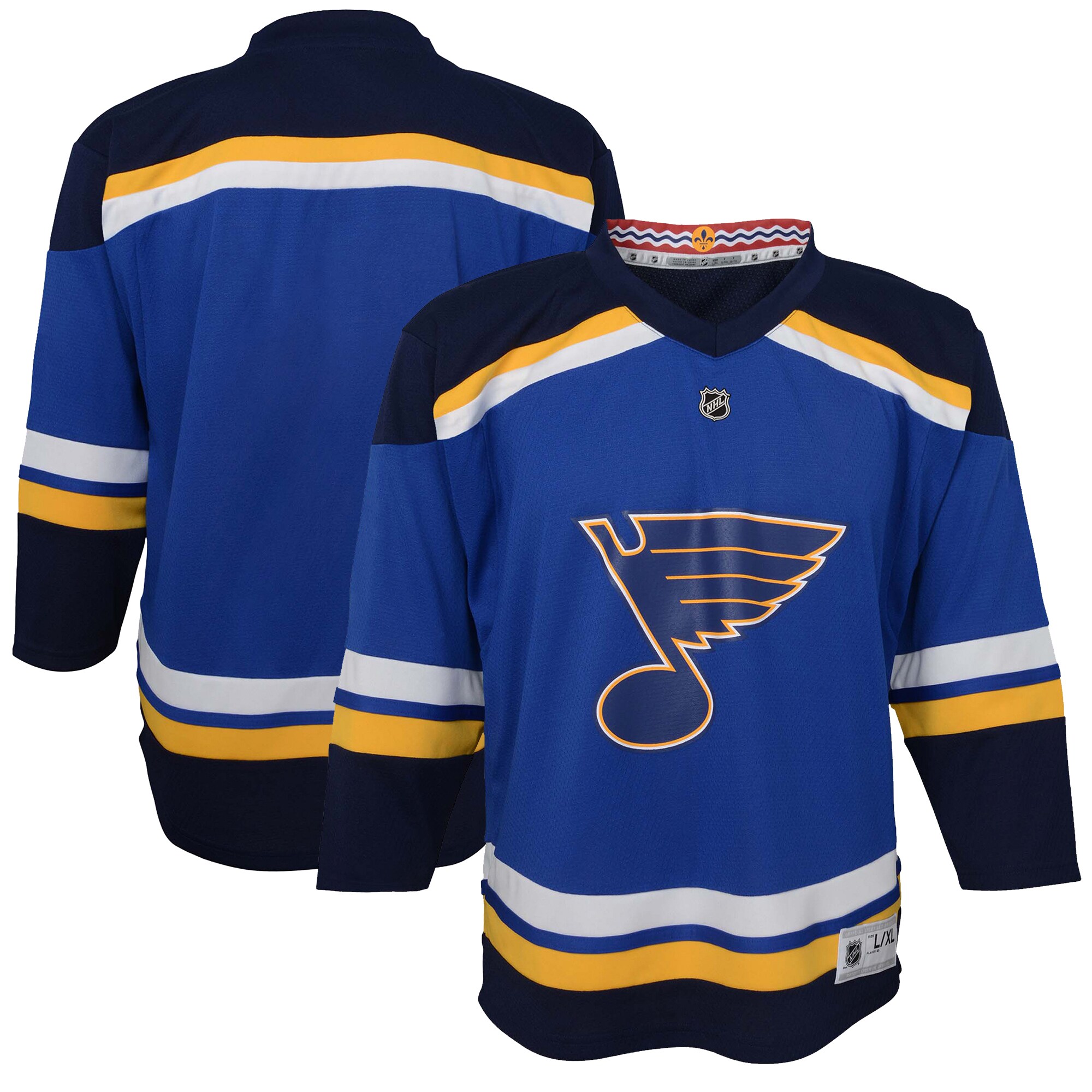St. Louis Blues Blue Home NHL Jersey Youth