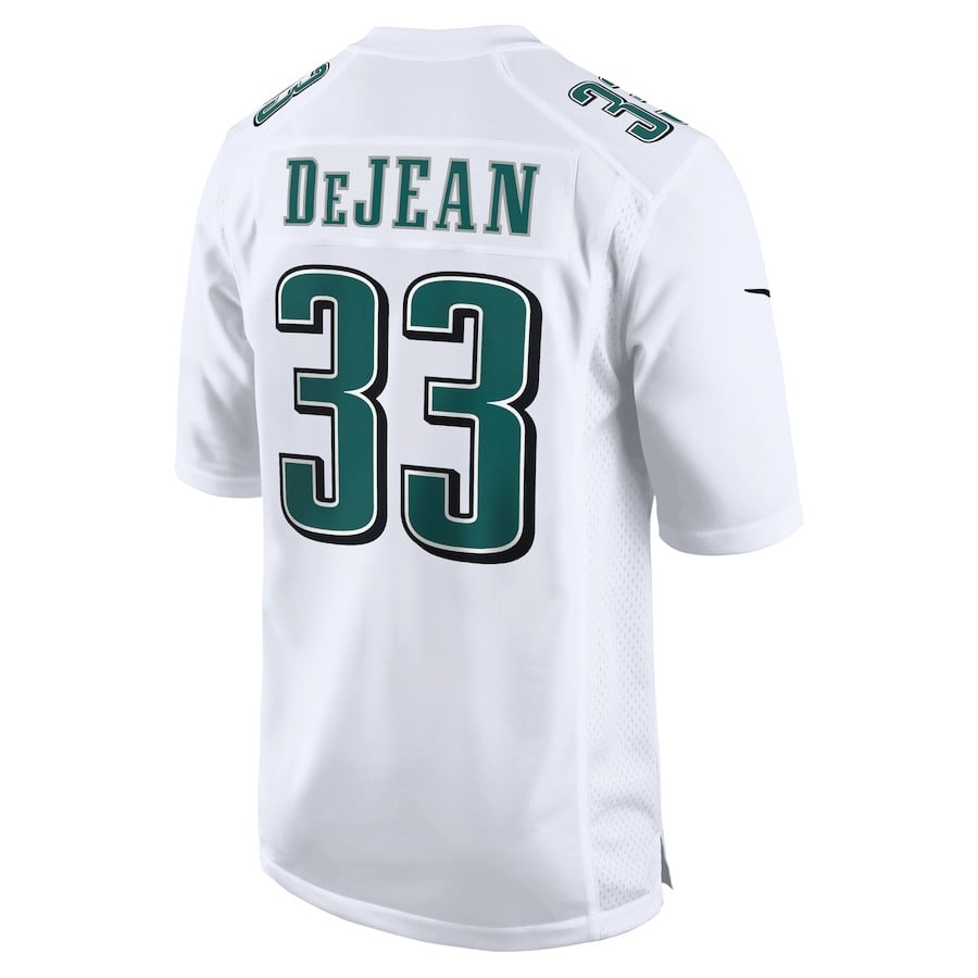 Cooper DeJean 33 Philadelphia Eagles Super Bowl LIX Fashion Game Tundra White NFL Jersey Men's
