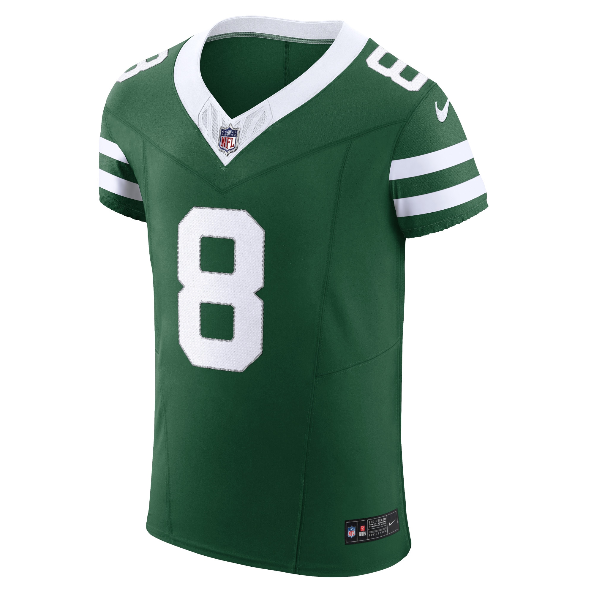 New York Jets Aaron Rodgers Gotham Green Vapor F.U.S.E. Elite NFL Jersey Men's