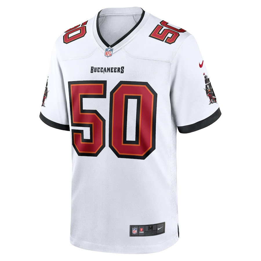 Vita Vea 50 Tampa Bay Buccaneers Game White NFL Jersey Men's