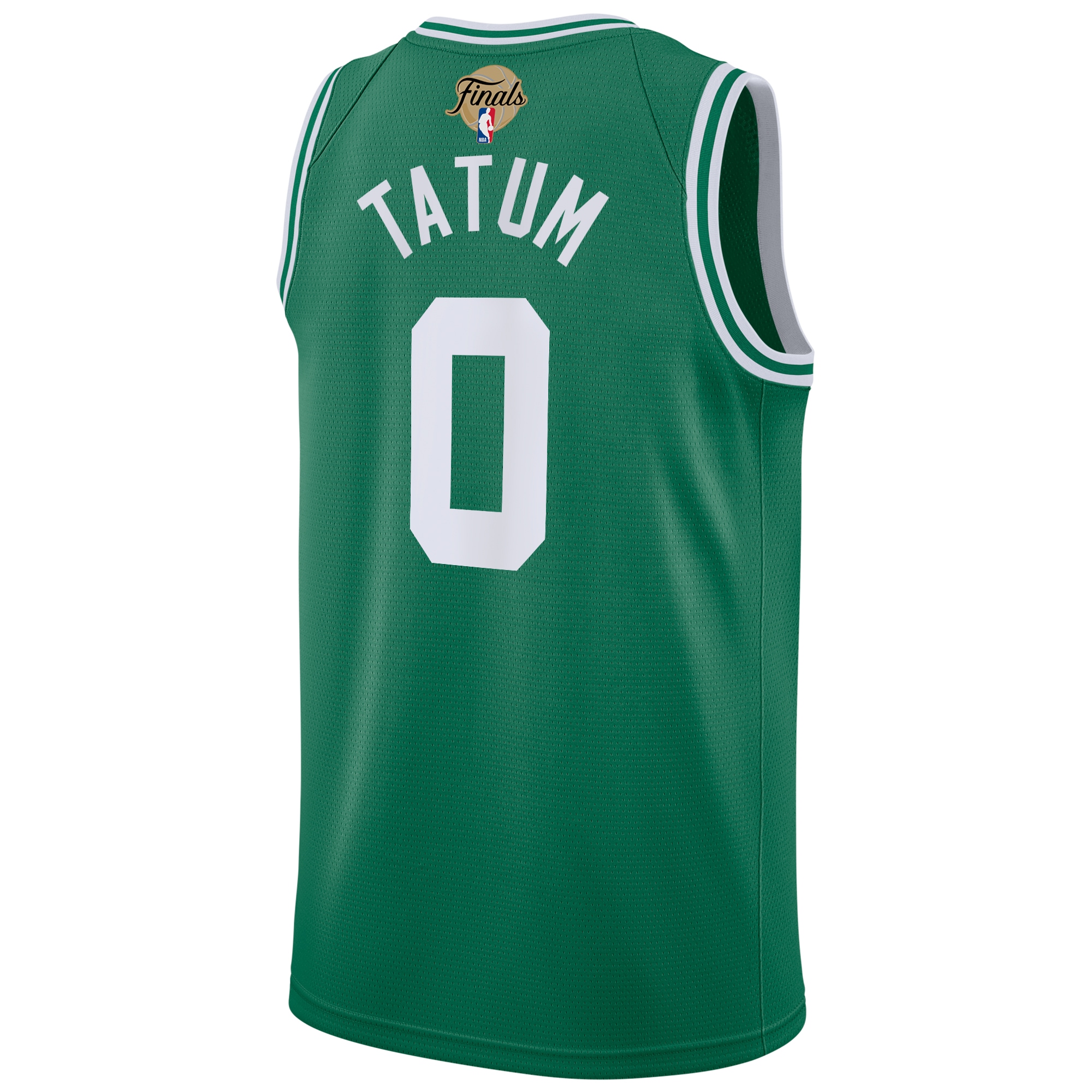 Boston Celtics Icon Edition Finals Patch 2024 Swingman Kelly Green Jayson Tatu NBA Jersey Youth