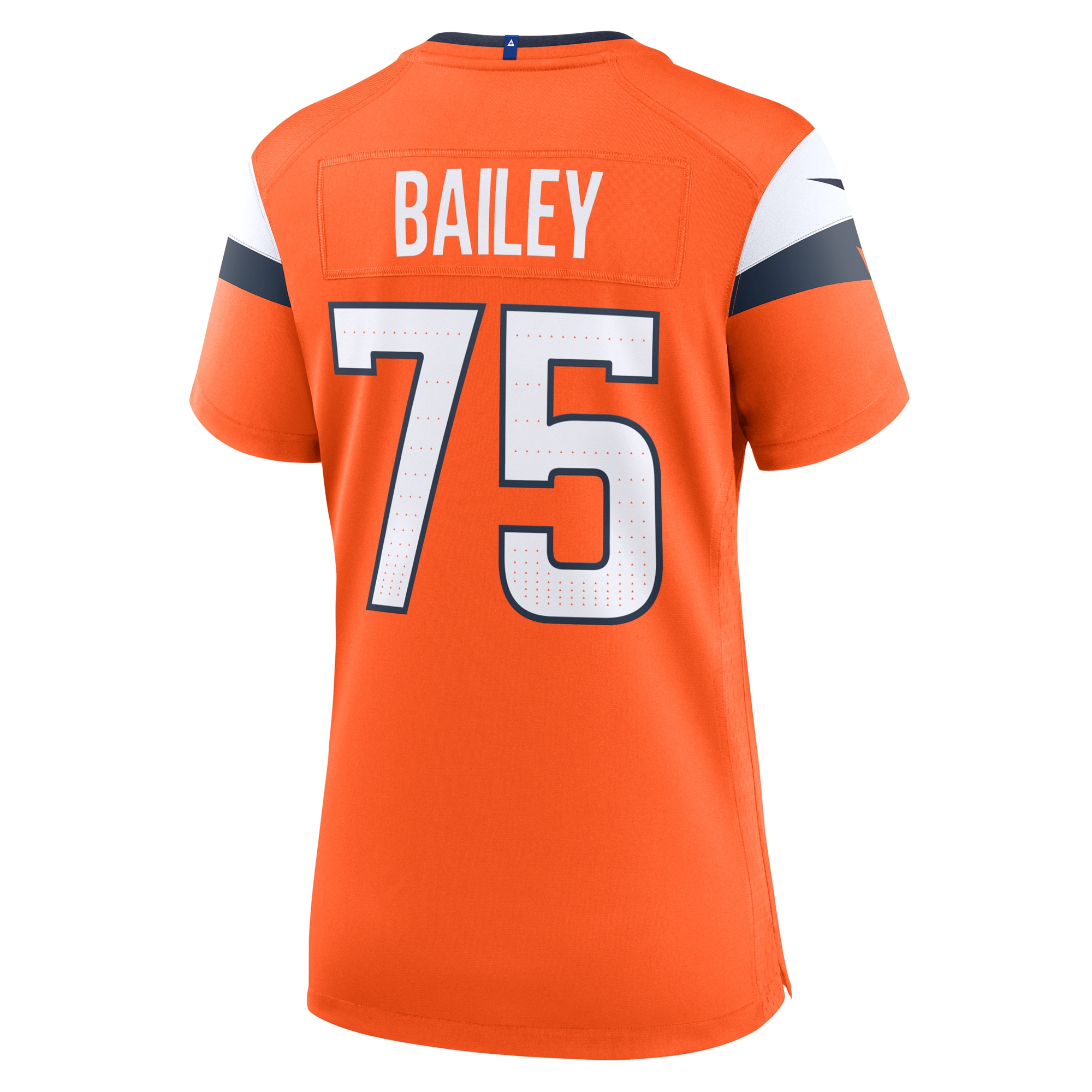 Denver Broncos Quinn Bailey Orange Team Game NFL Jersey Women's