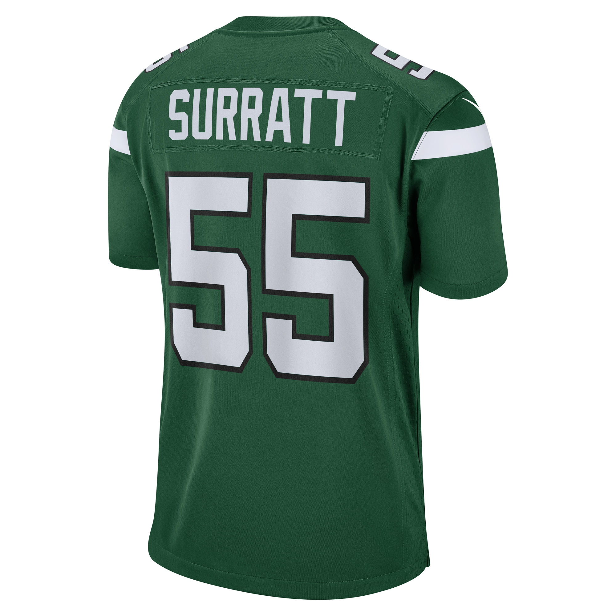 New York Jets Chazz Surratt Gotham Green Game Player NFL Jersey Men's