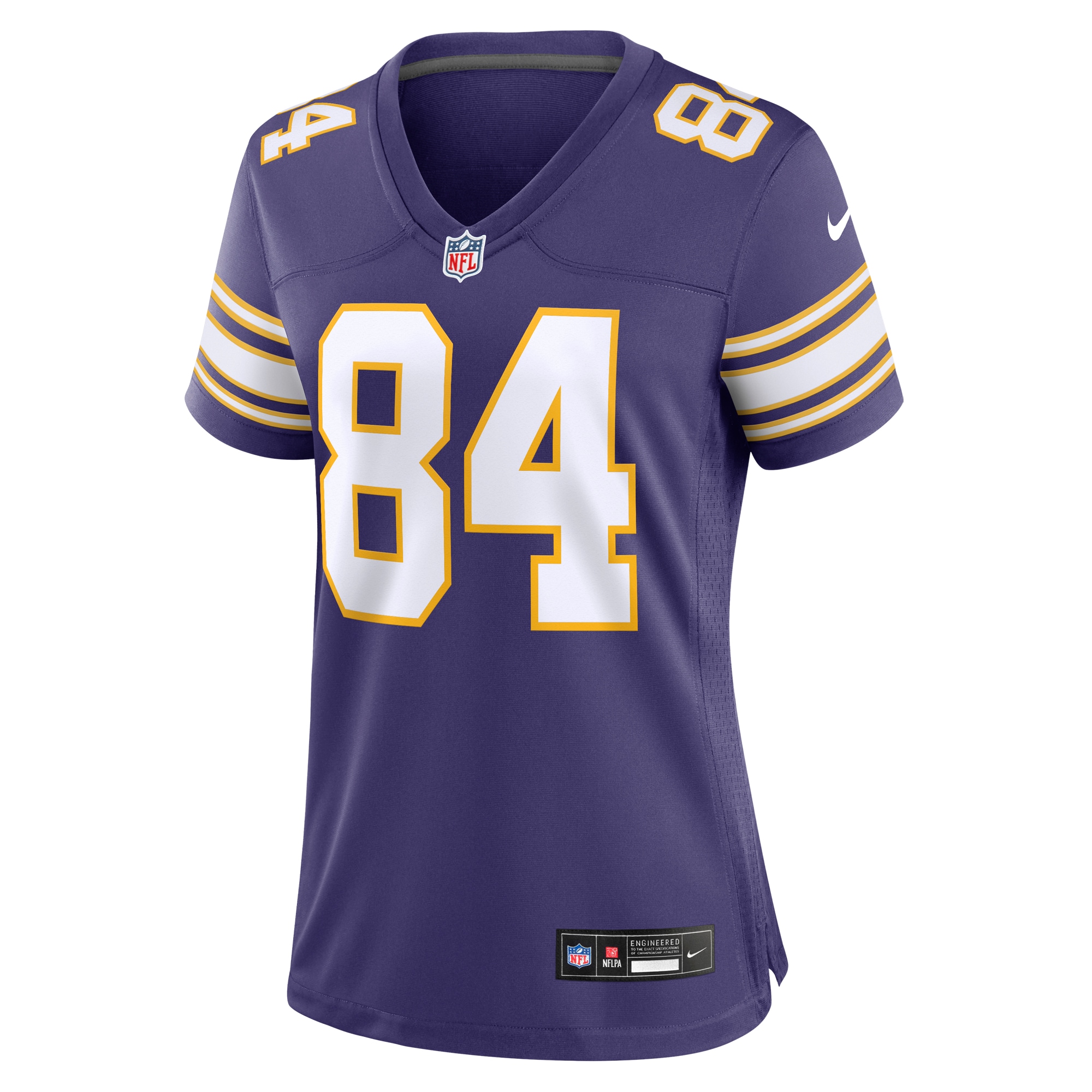 Minnesota Vikings Randy Moss Purple Classic Retired Player Game NFL Jersey Women's