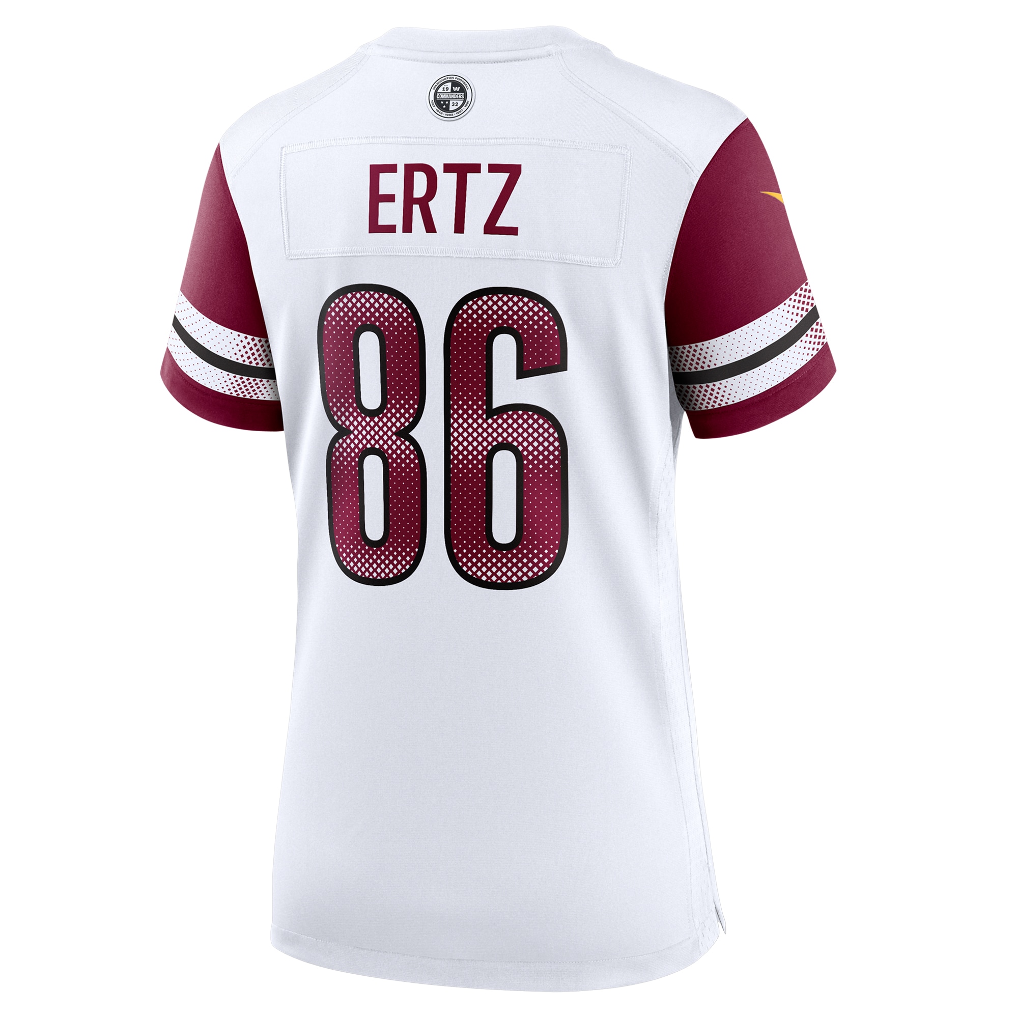 Washington Commanders Zach Ertz White Game NFL Jersey Women's